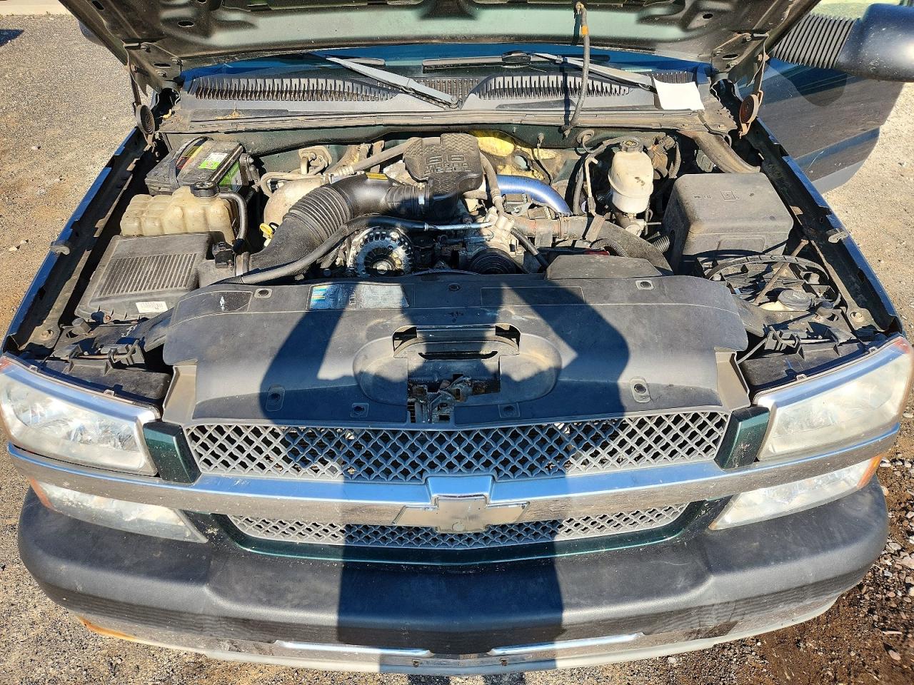 2003 Chevrolet Silverado K3500 Green vin: 1GCJK39183E243137