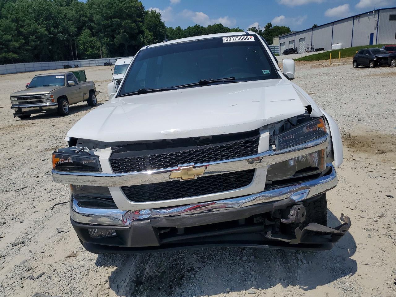 2010 Chevrolet Colorado Lt White vin: 1GCJSDDE6A8145915