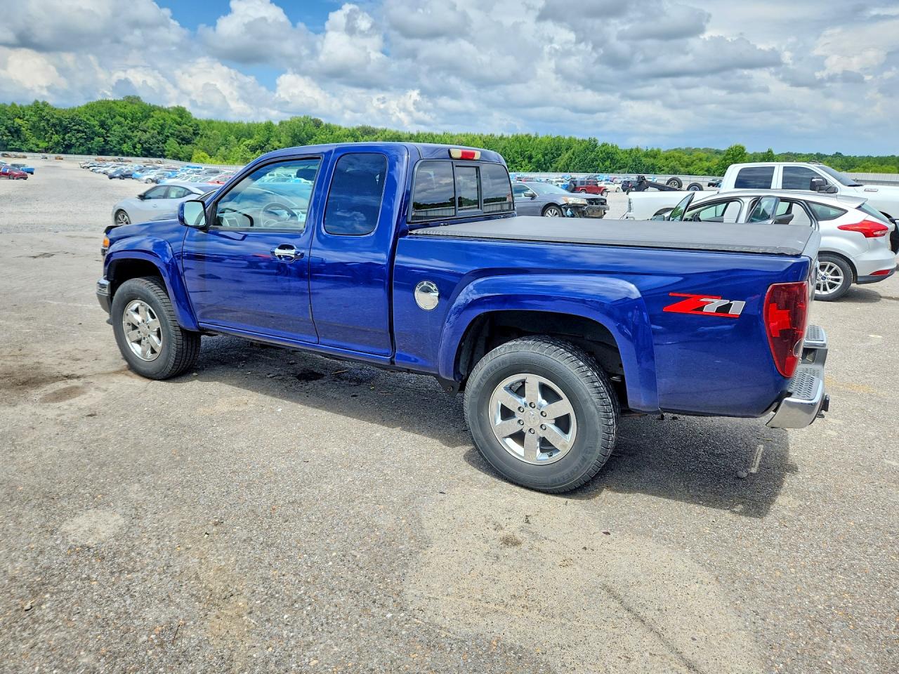 2011 Chevrolet Colorado Lt Blue vin: 1GCJSDFE2B8111422