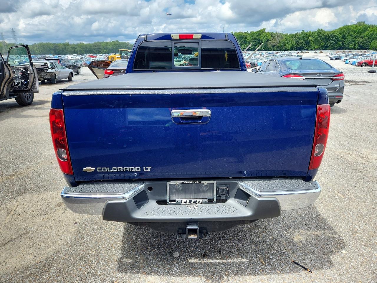 2011 Chevrolet Colorado Lt Blue vin: 1GCJSDFE2B8111422