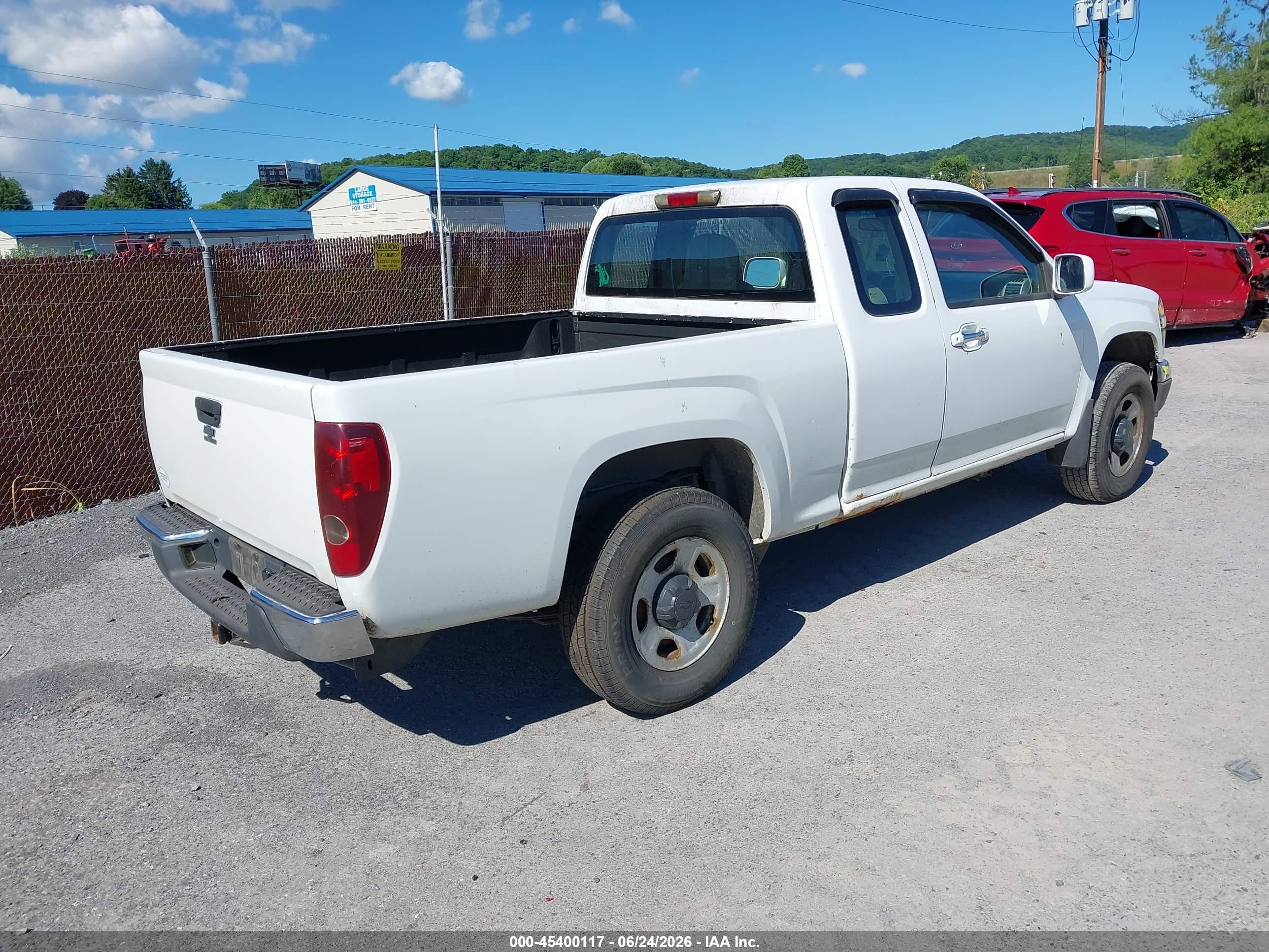2010 Chevrolet Colorado Work Truck Белый vin: 1GCJTBD94A8105496