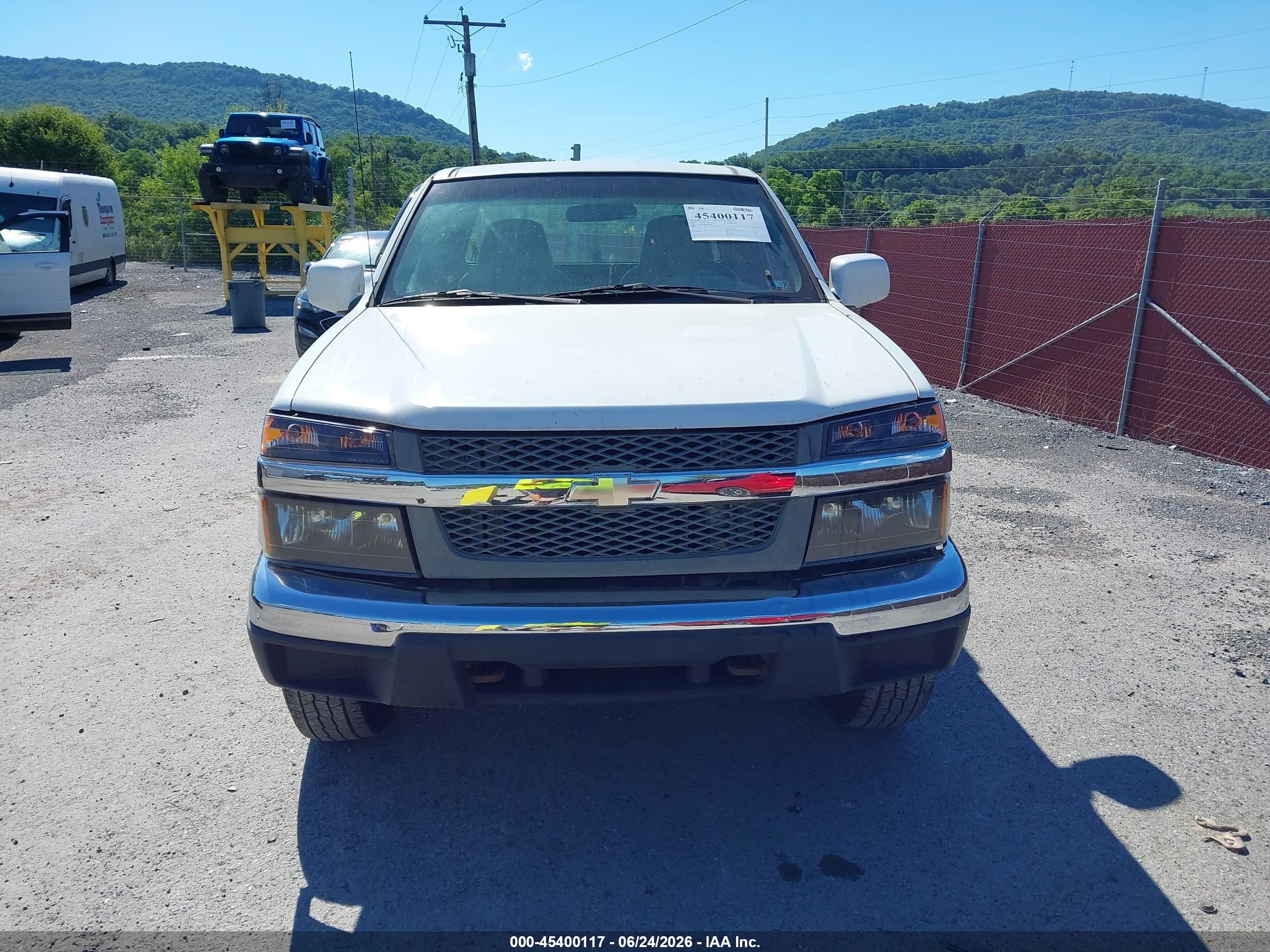 2010 Chevrolet Colorado Work Truck Белый vin: 1GCJTBD94A8105496