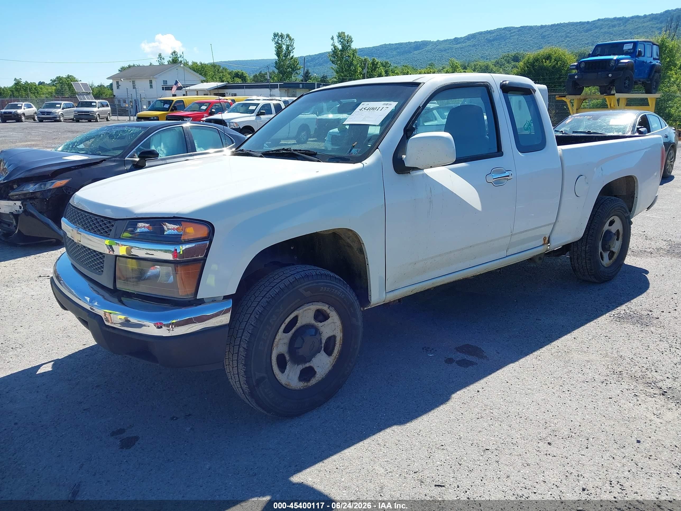 2010 Chevrolet Colorado Work Truck Белый vin: 1GCJTBD94A8105496