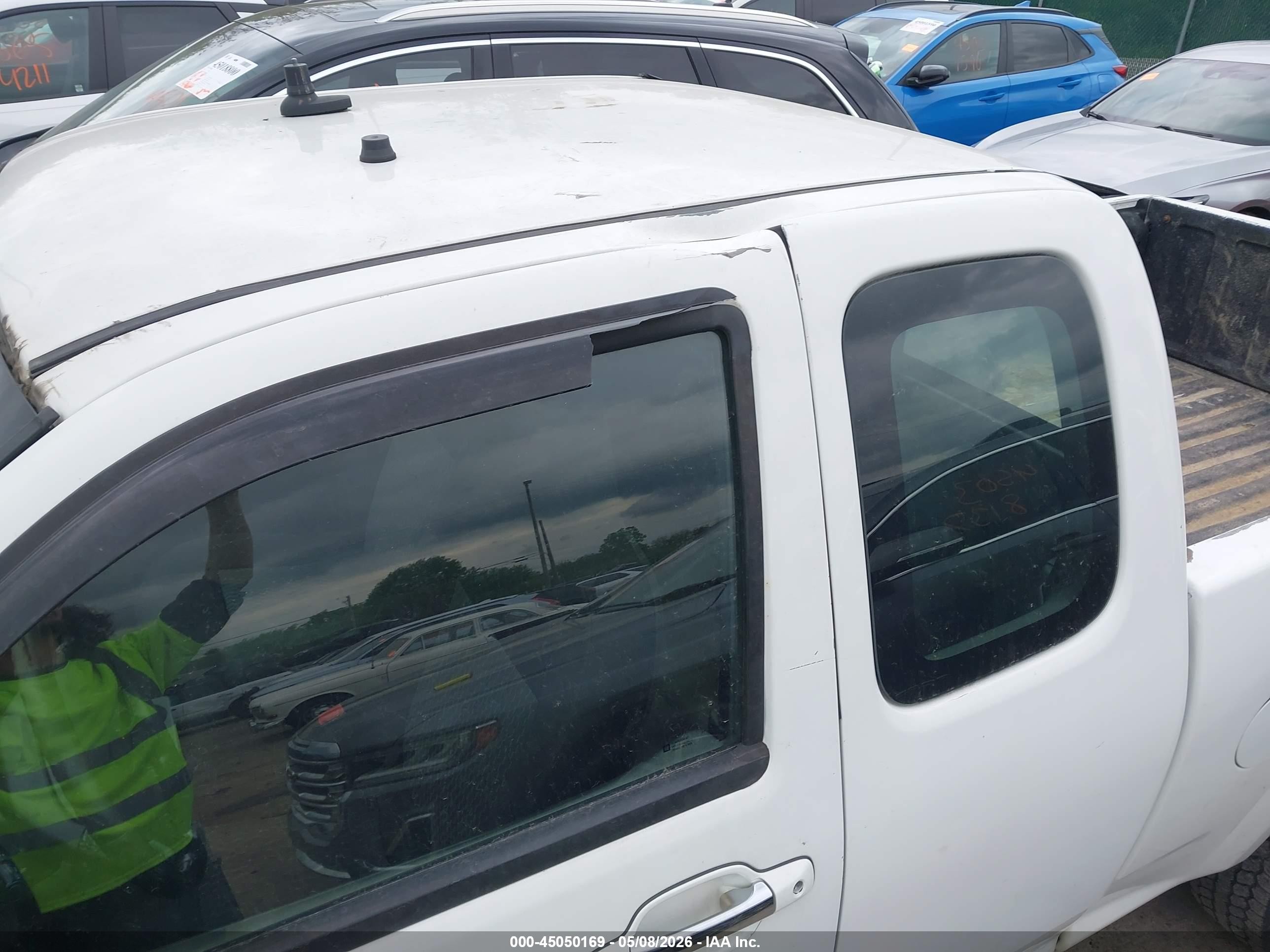 2011 Chevrolet Colorado Work Truck White vin: 1GCJTBF91B8100352