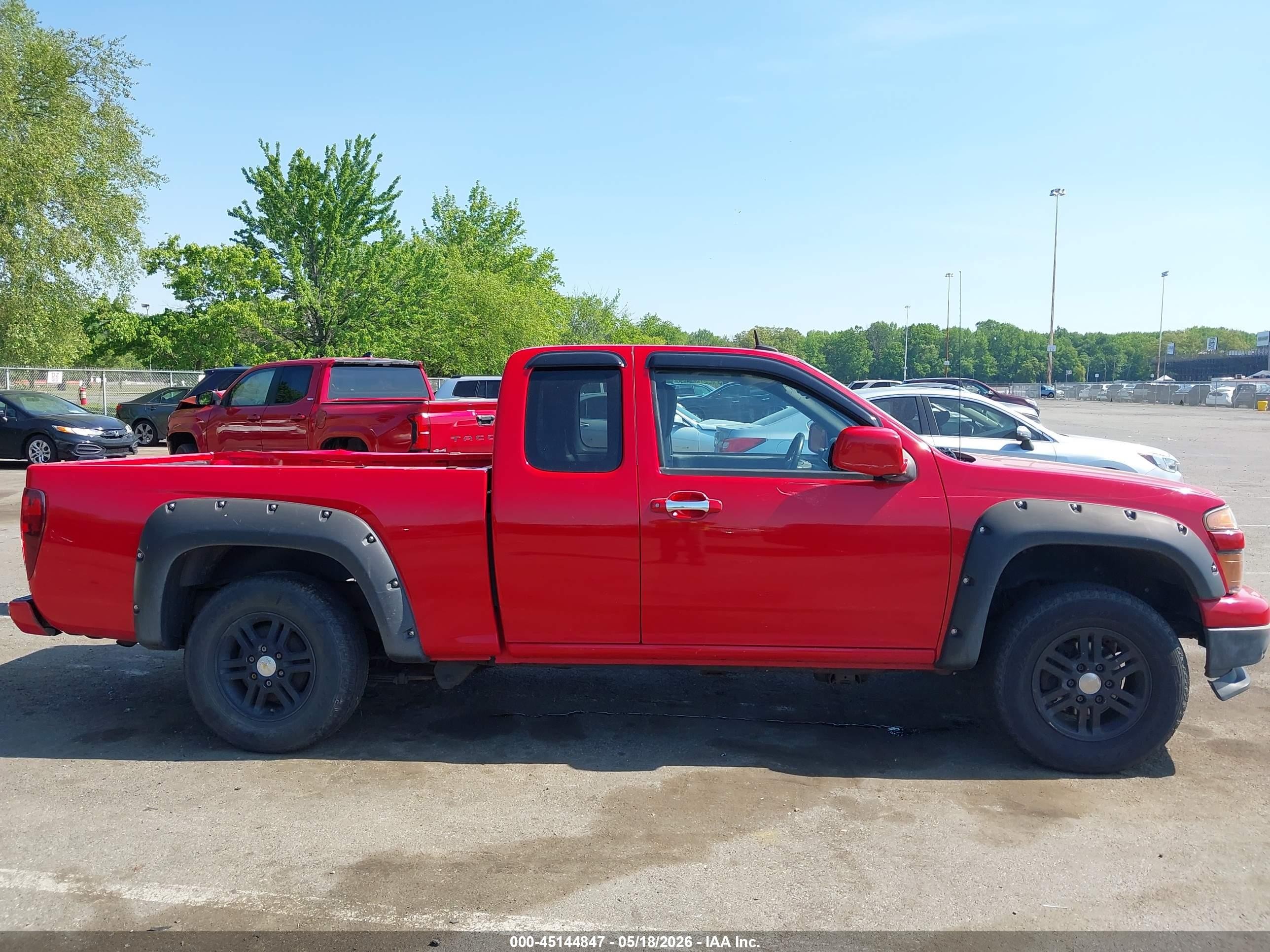 2012 Chevrolet Colorado Work Truck Red vin: 1GCJTBF93C8167214