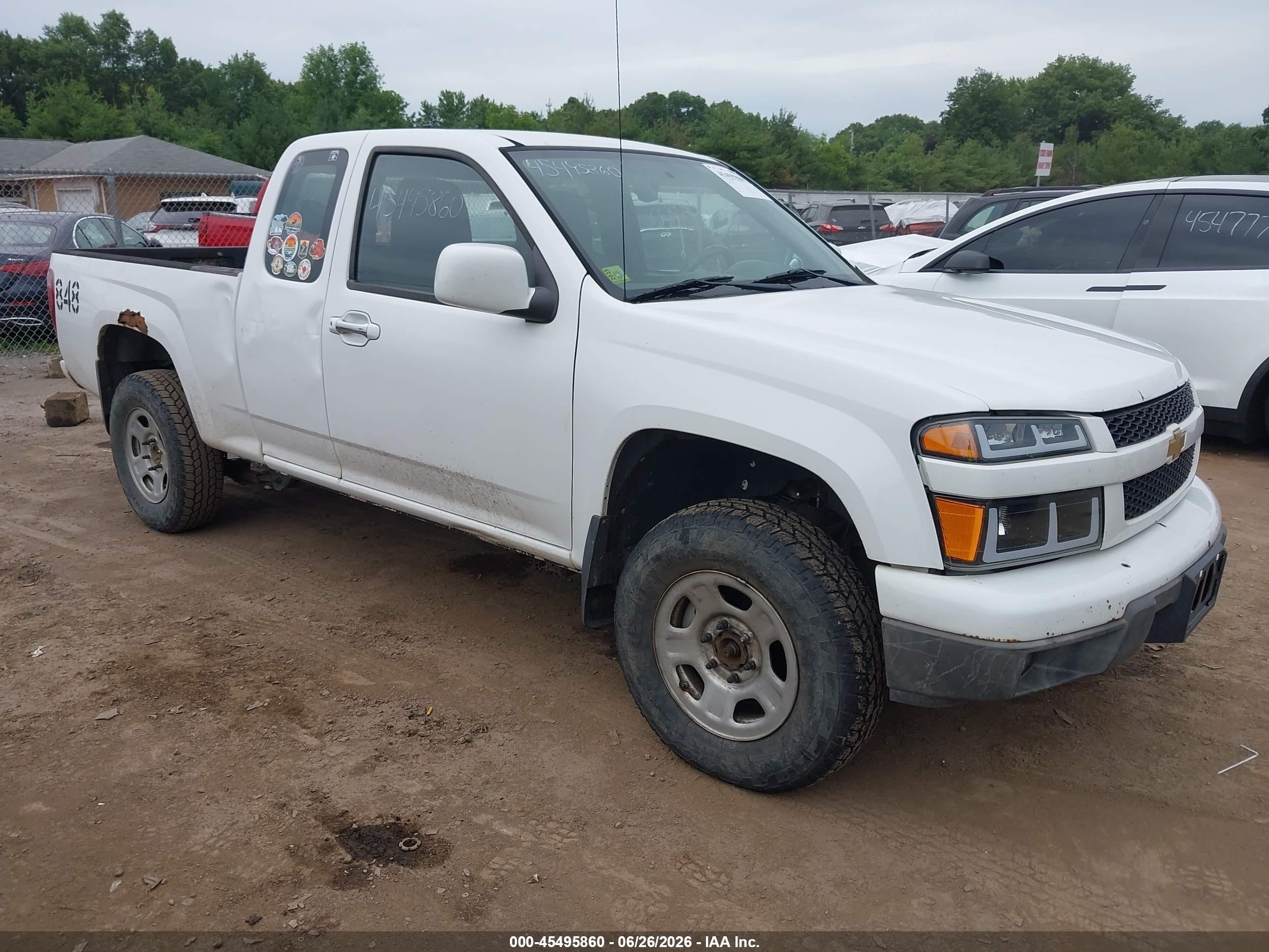 2012 Chevrolet Colorado Work Truck Белый vin: 1GCJTBFE2C8162616