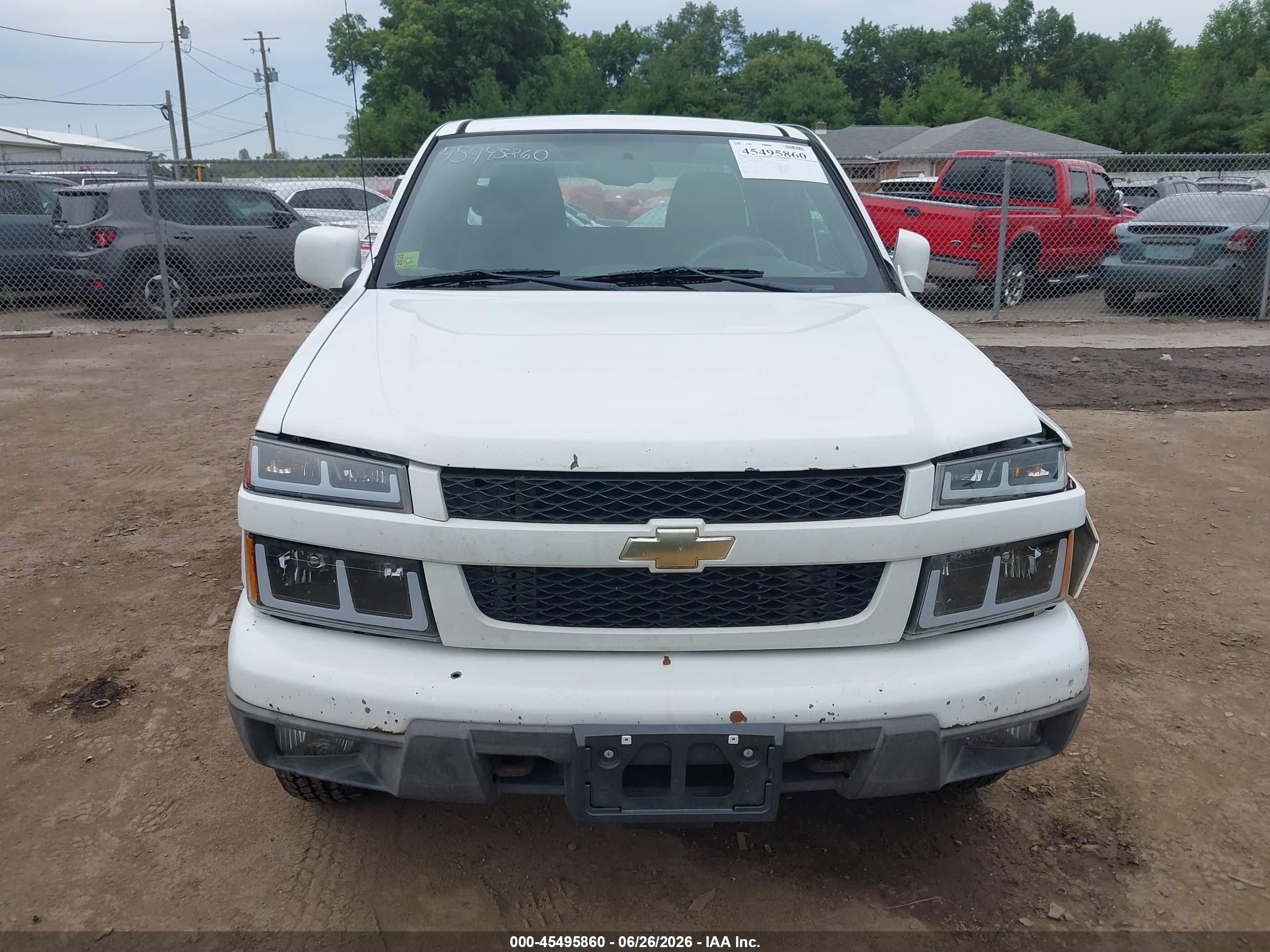 2012 Chevrolet Colorado Work Truck Белый vin: 1GCJTBFE2C8162616
