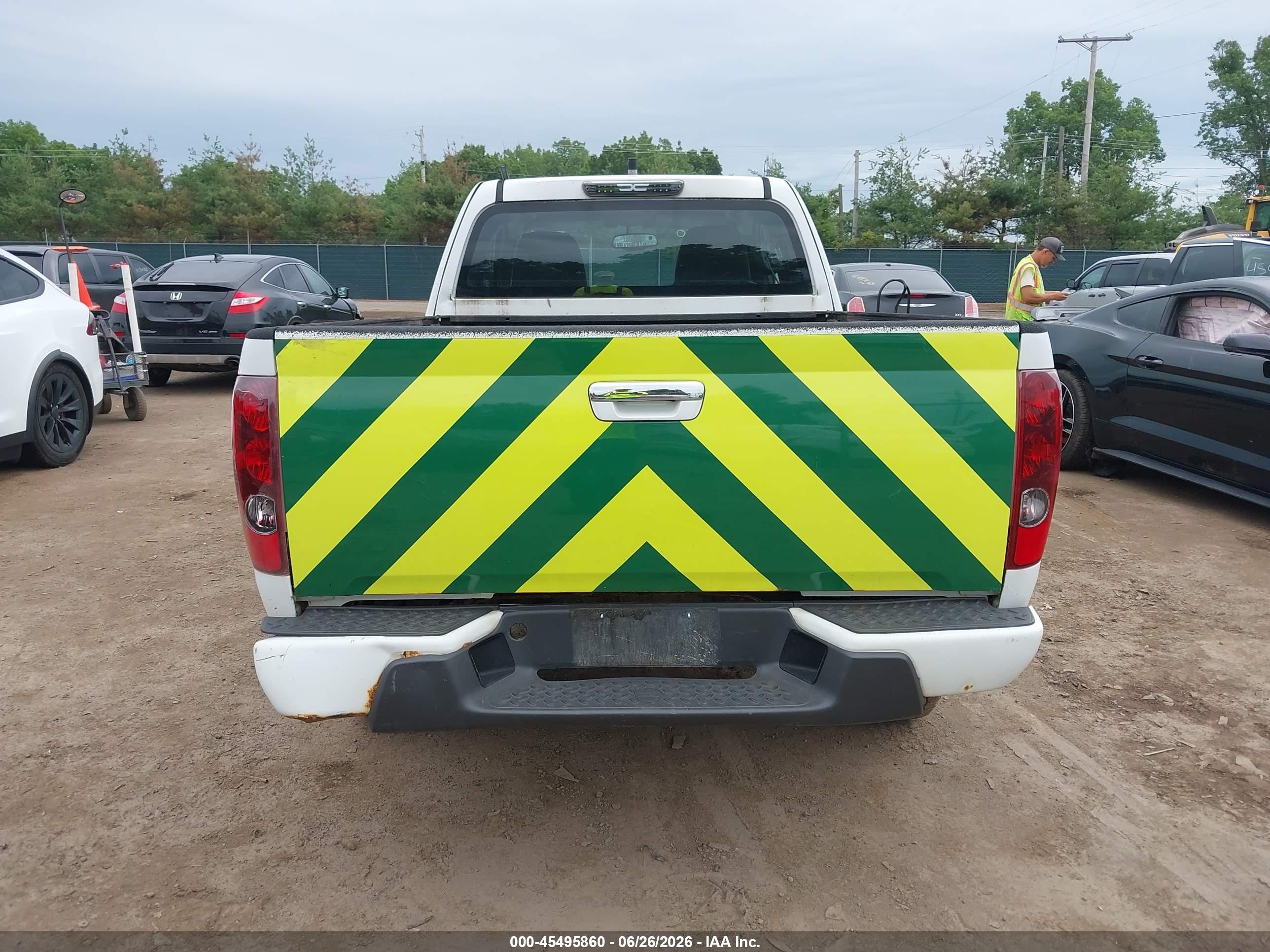 2012 Chevrolet Colorado Work Truck Белый vin: 1GCJTBFE2C8162616