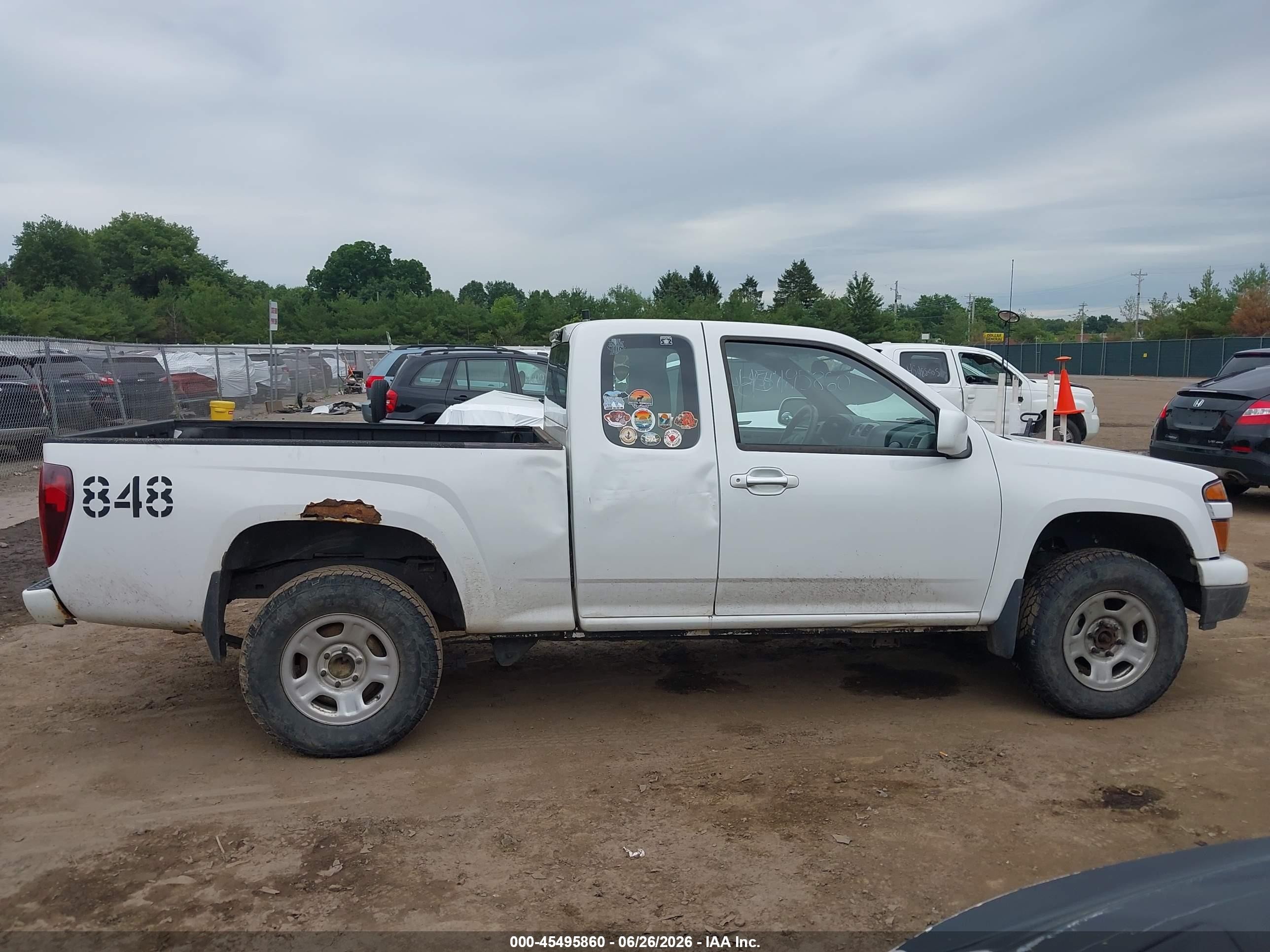 2012 Chevrolet Colorado Work Truck Белый vin: 1GCJTBFE2C8162616