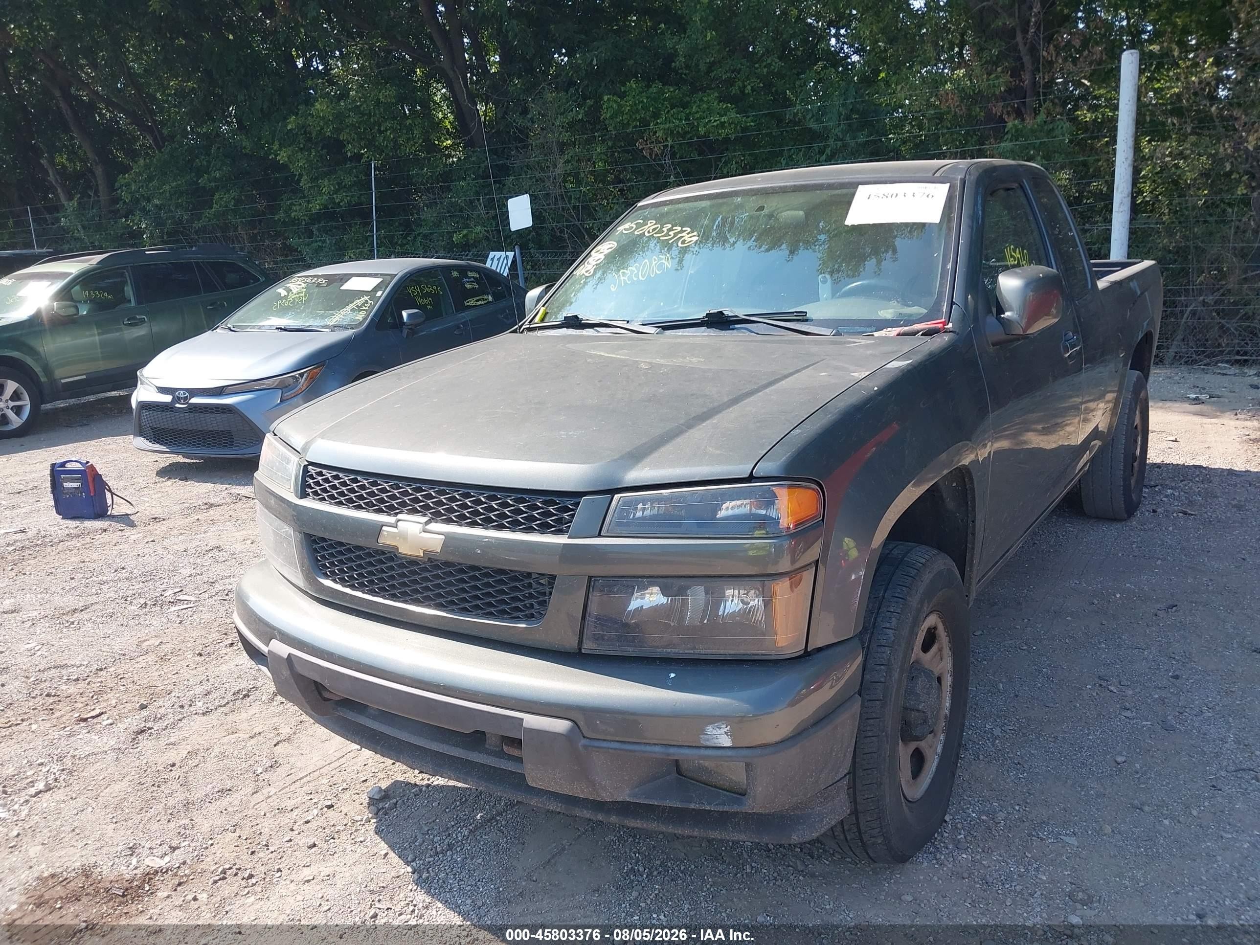 2011 Chevrolet Colorado Work Truck Gray vin: 1GCJTBFE9B8132009