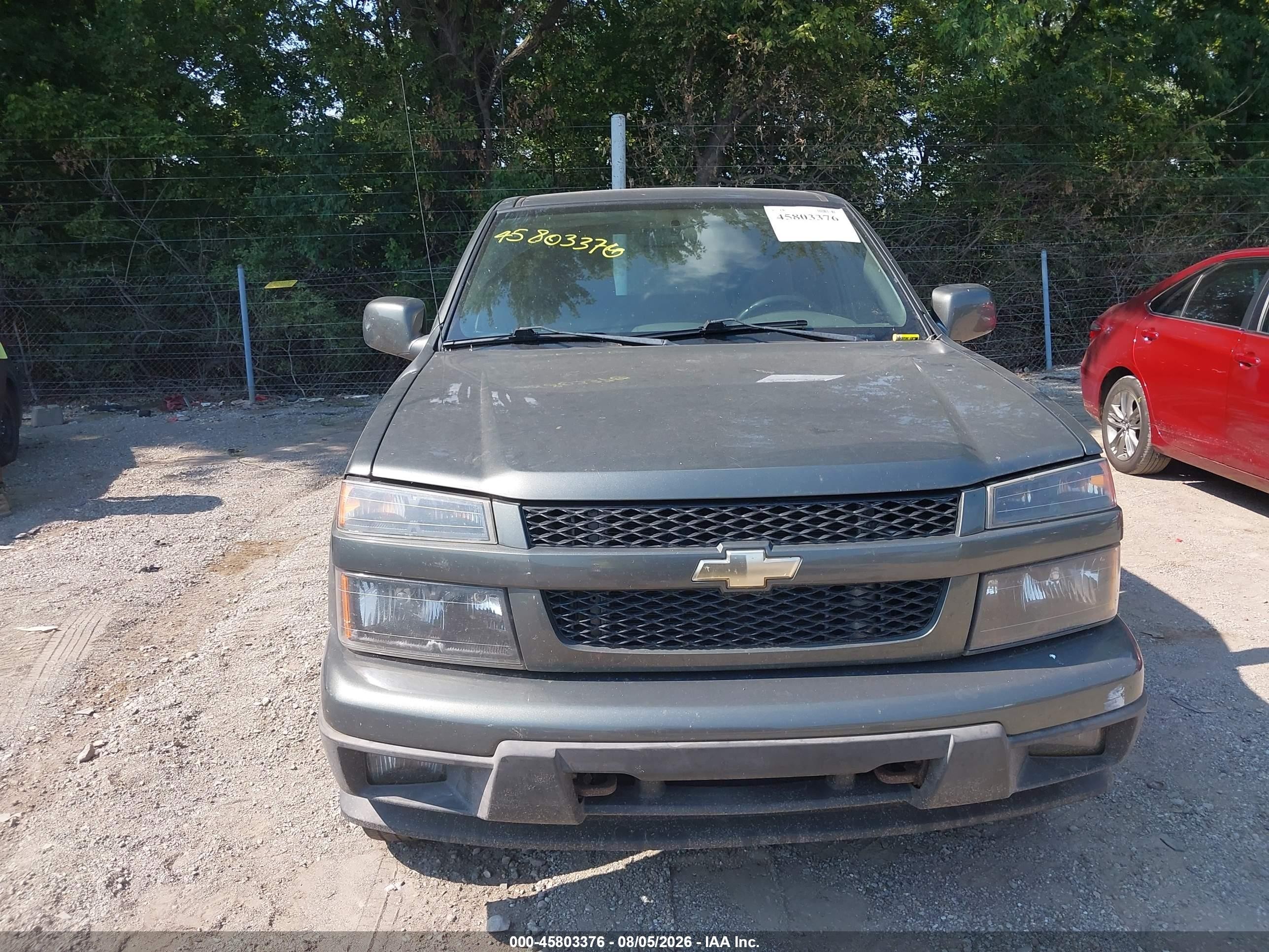 2011 Chevrolet Colorado Work Truck Gray vin: 1GCJTBFE9B8132009