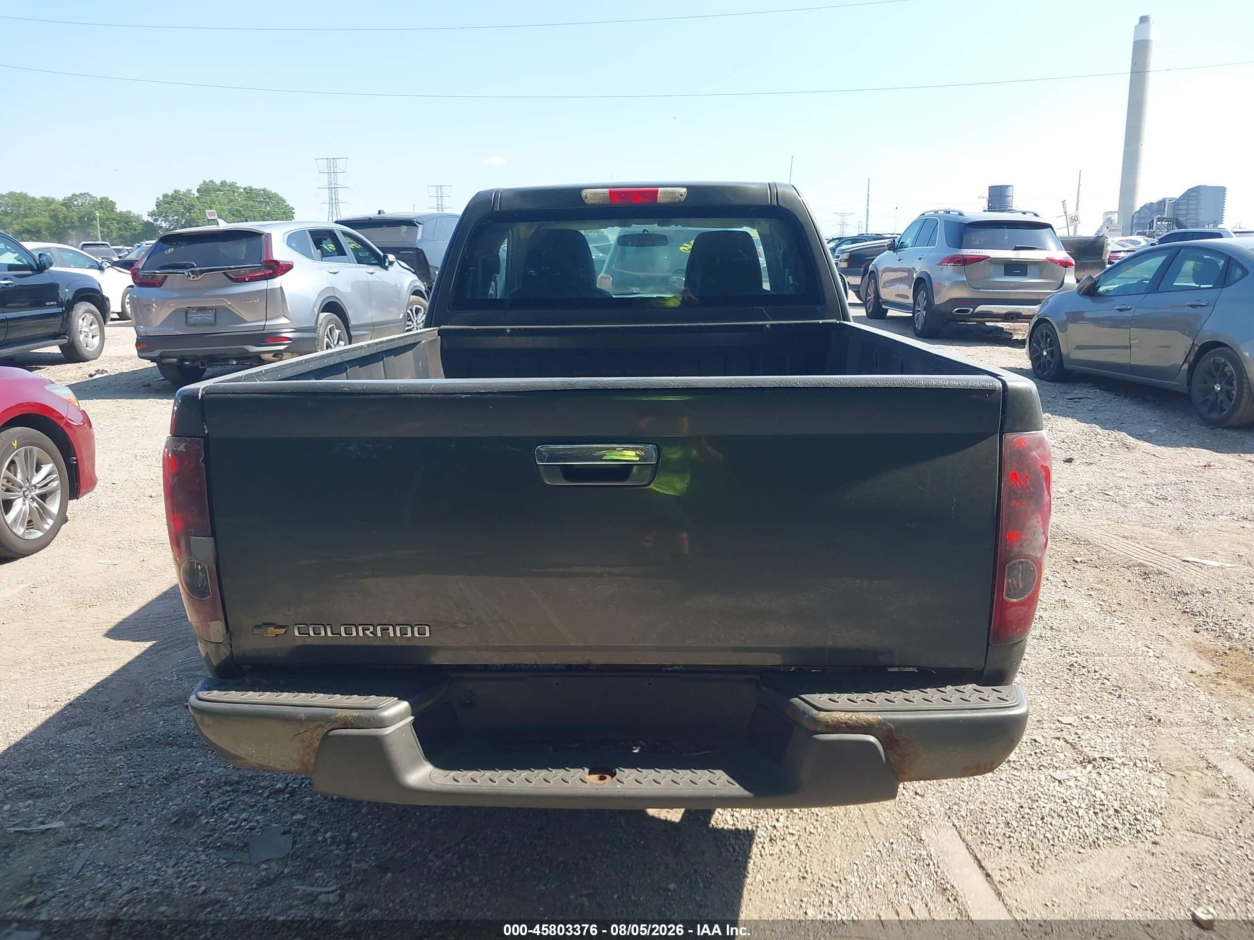 2011 Chevrolet Colorado Work Truck Gray vin: 1GCJTBFE9B8132009