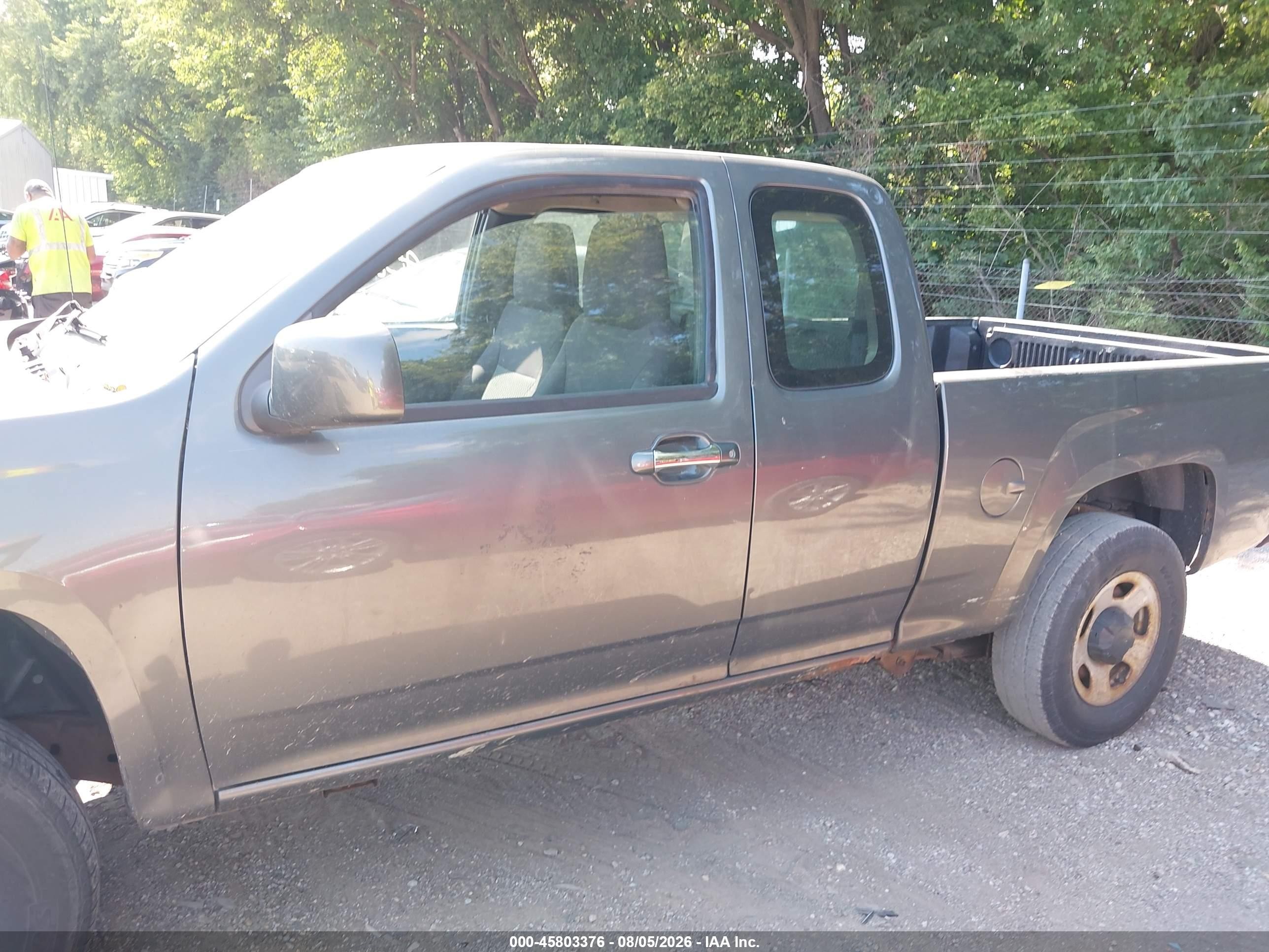 2011 Chevrolet Colorado Work Truck Gray vin: 1GCJTBFE9B8132009