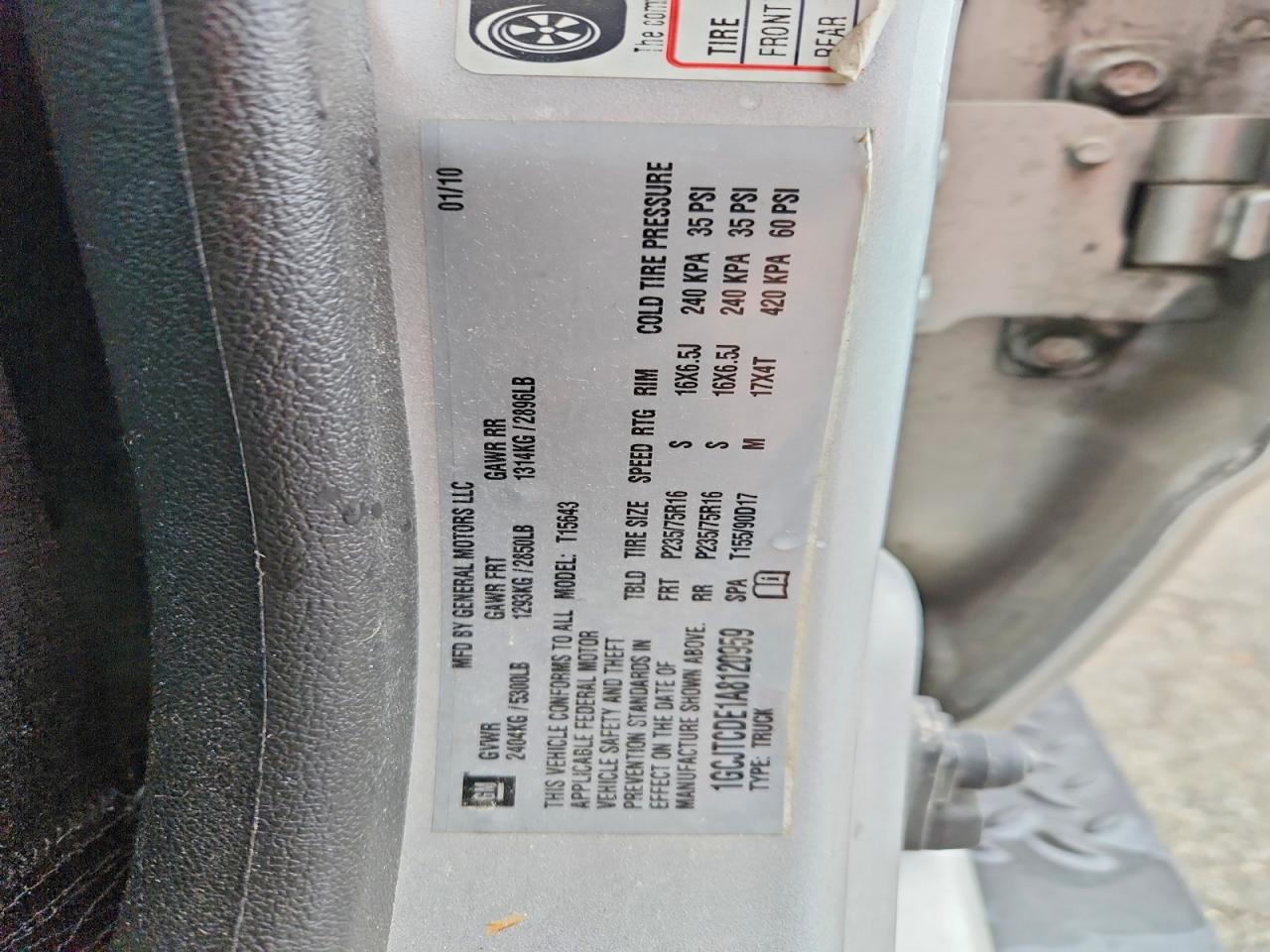 2010 Chevrolet Colorado Lt Серебряный vin: 1GCJTCDE1A8120959