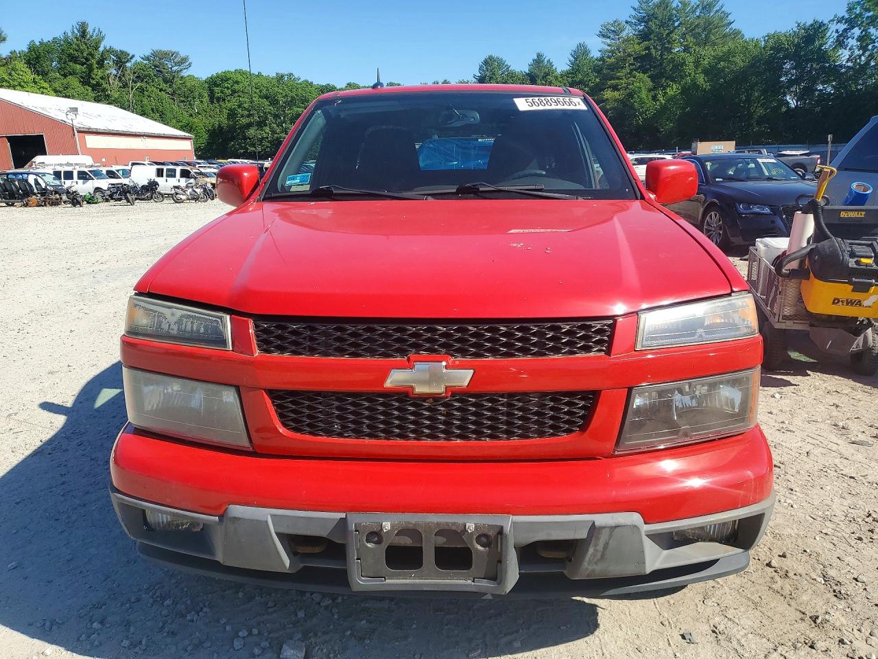 2010 Chevrolet Colorado Lt Red vin: 1GCJTCDE3A8101099