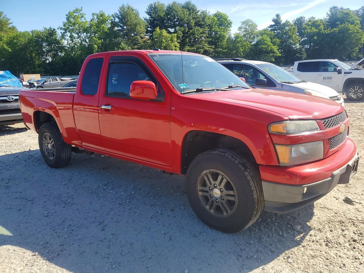 2010 Chevrolet Colorado Lt Red vin: 1GCJTCDE3A8101099