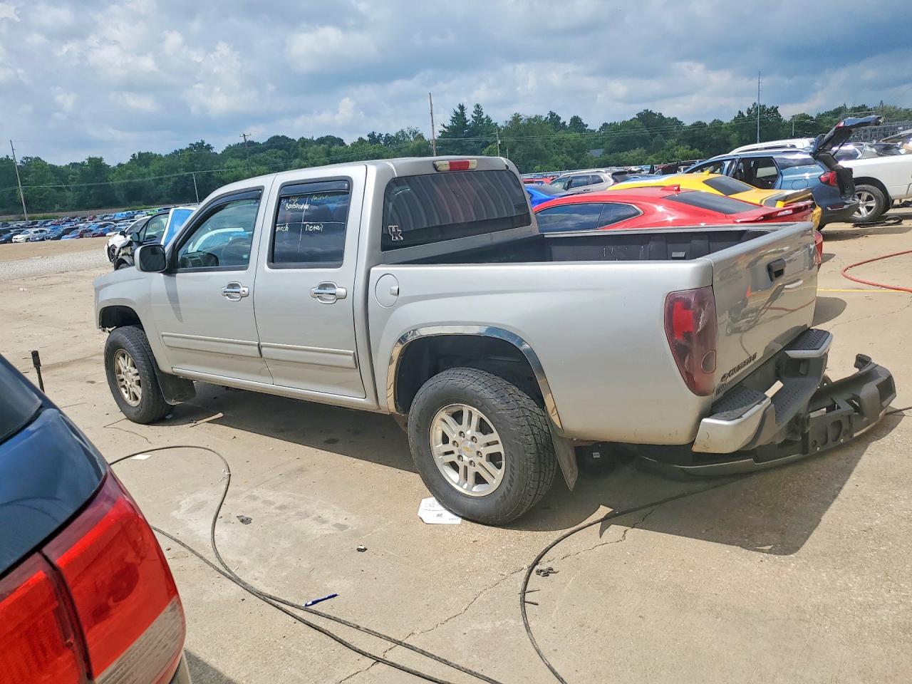 2010 Chevrolet Colorado Lt Silver vin: 1GCJTCDE5A8100617