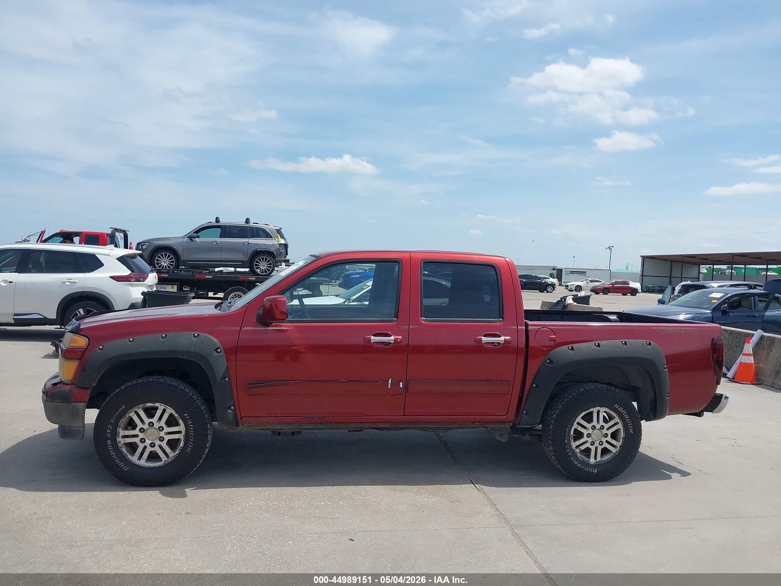 2010 Chevrolet Colorado 1lt Бордовый vin: 1GCJTCDE6A8101467