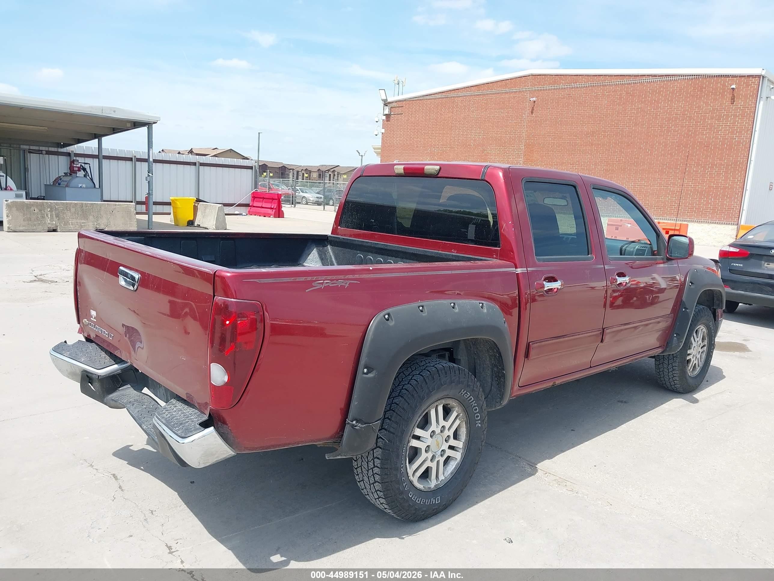2010 Chevrolet Colorado 1lt Бордовый vin: 1GCJTCDE6A8101467