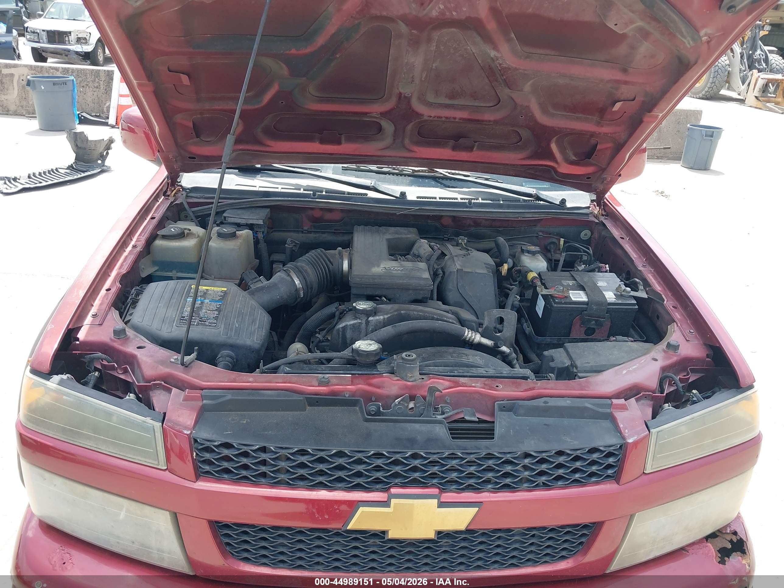 2010 Chevrolet Colorado 1lt Бордовый vin: 1GCJTCDE6A8101467