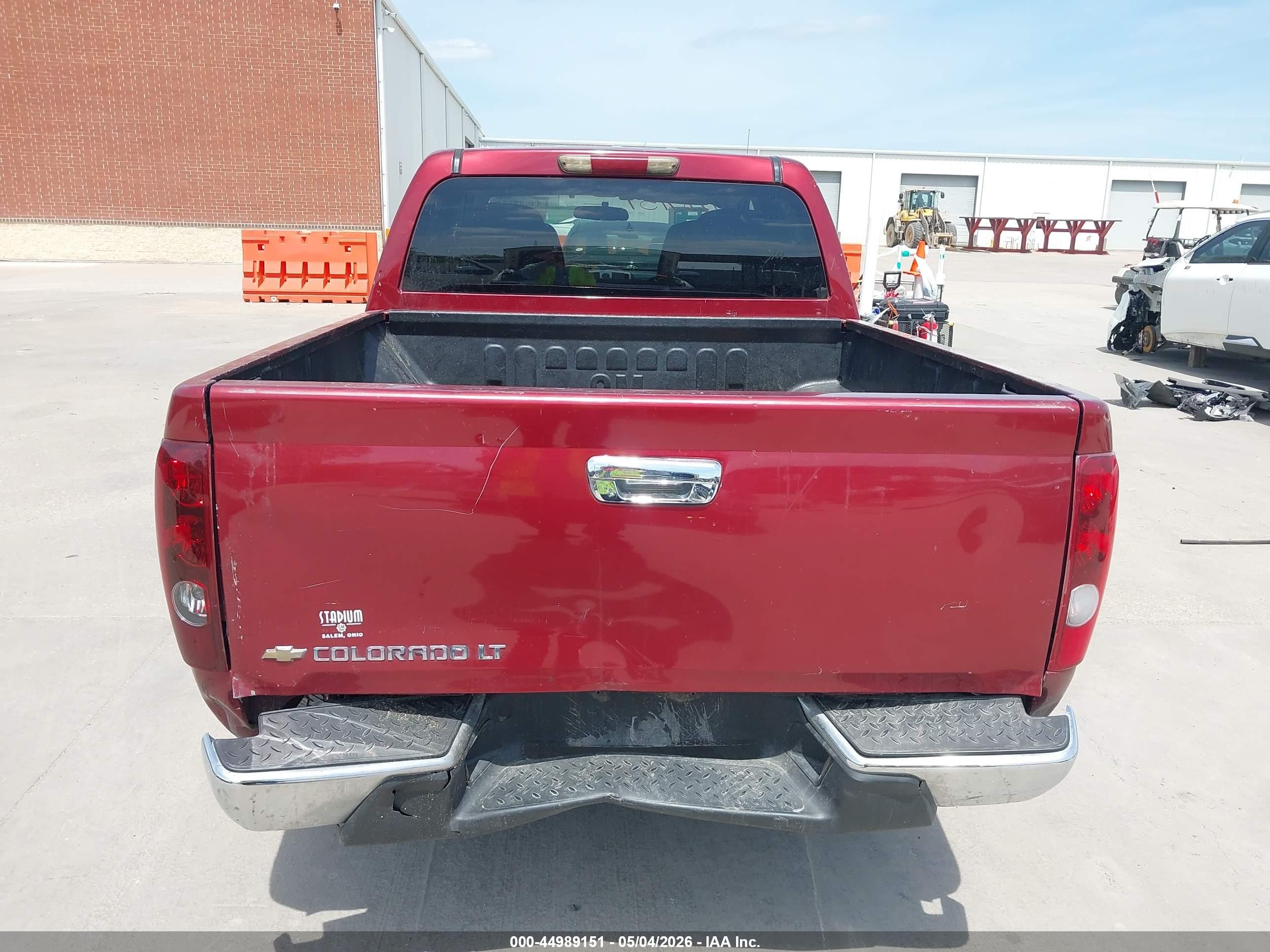2010 Chevrolet Colorado 1lt Бордовый vin: 1GCJTCDE6A8101467