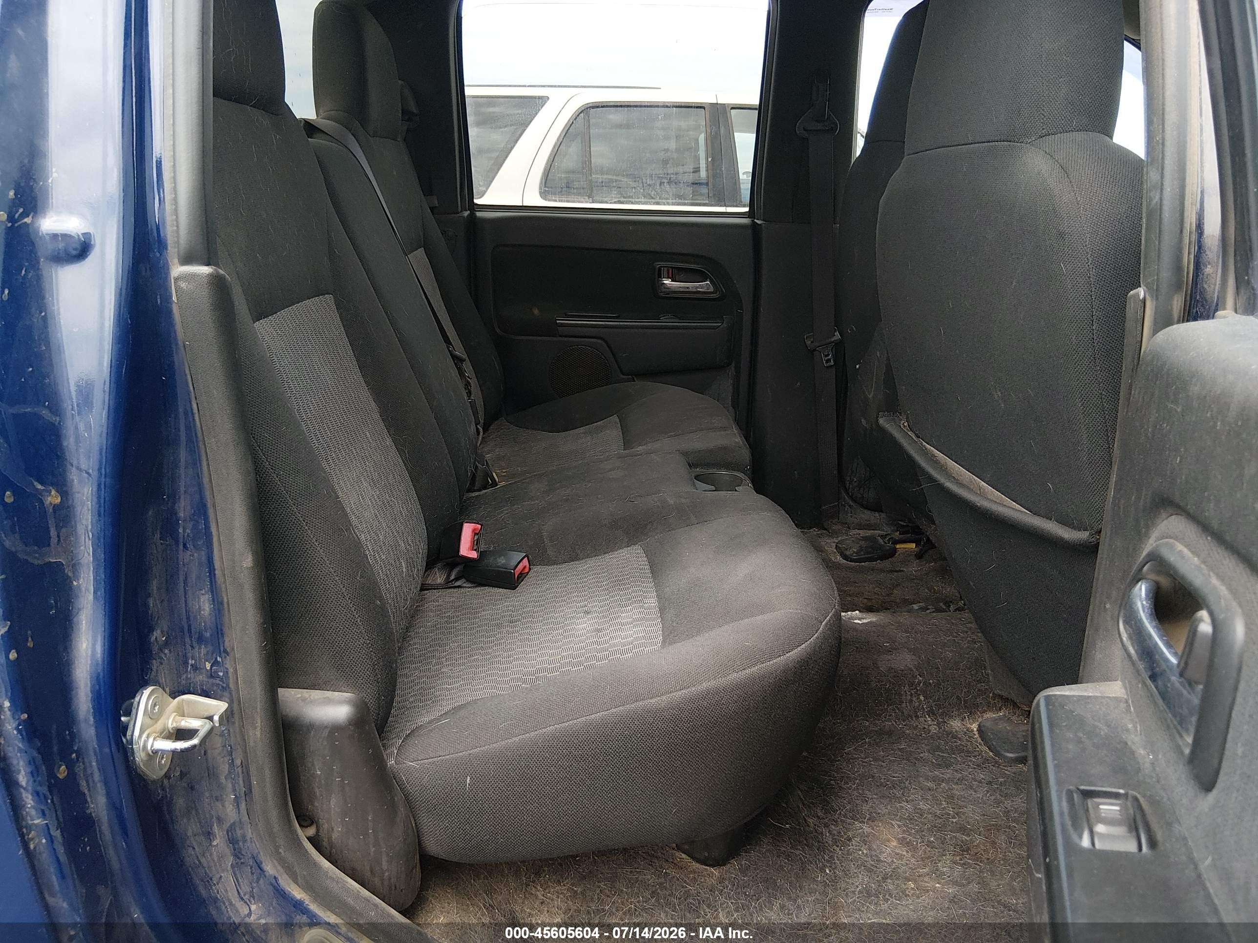 2010 Chevrolet Colorado Lt Синий vin: 1GCJTCDE9A8101558