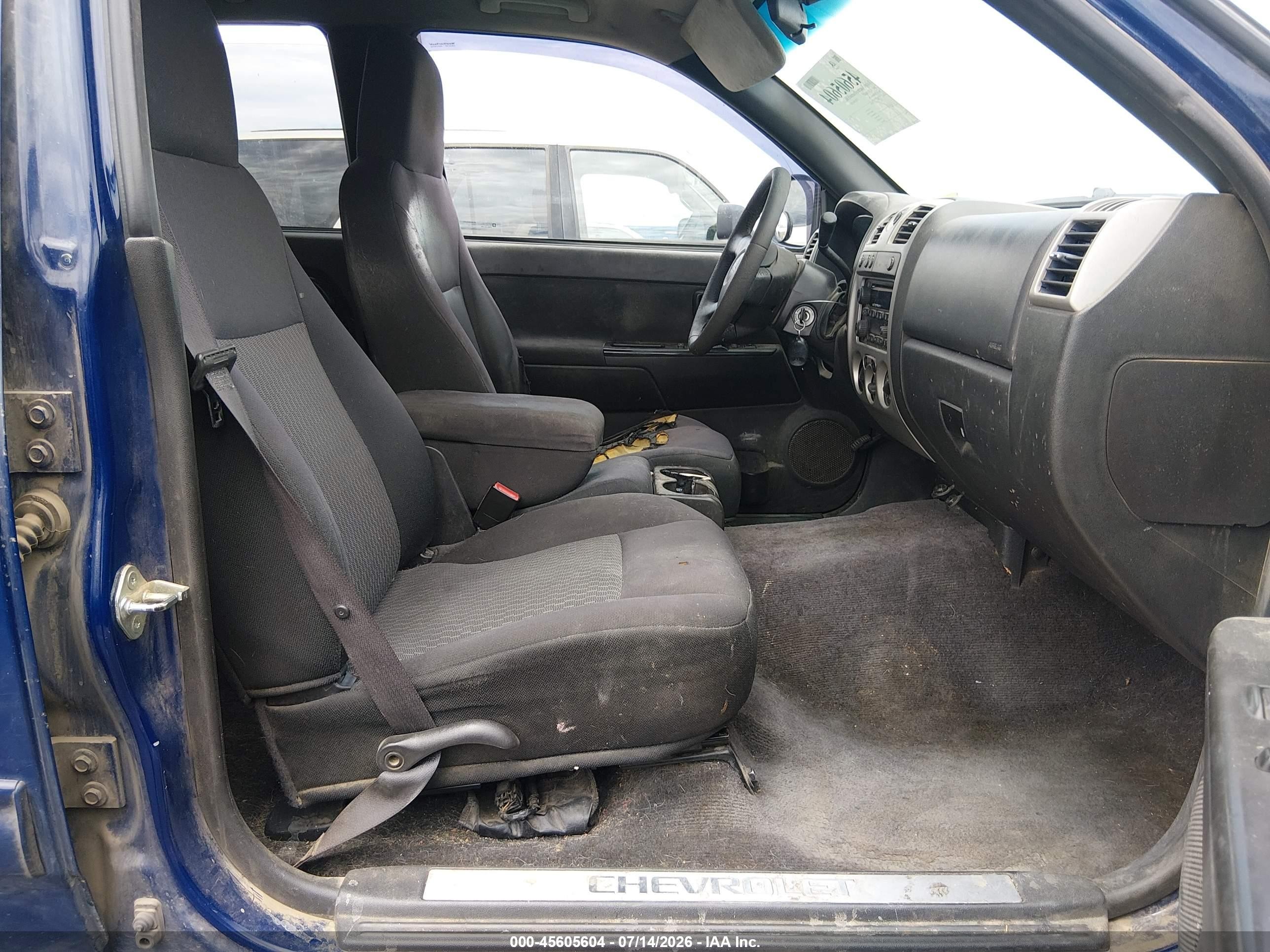 2010 Chevrolet Colorado Lt Синий vin: 1GCJTCDE9A8101558