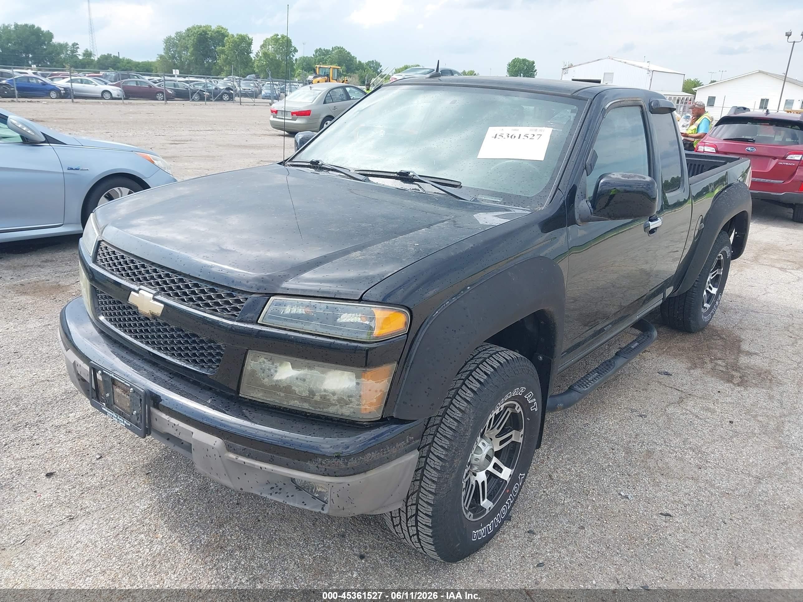 2011 Chevrolet Colorado 1lt Black vin: 1GCJTCF96B8107089