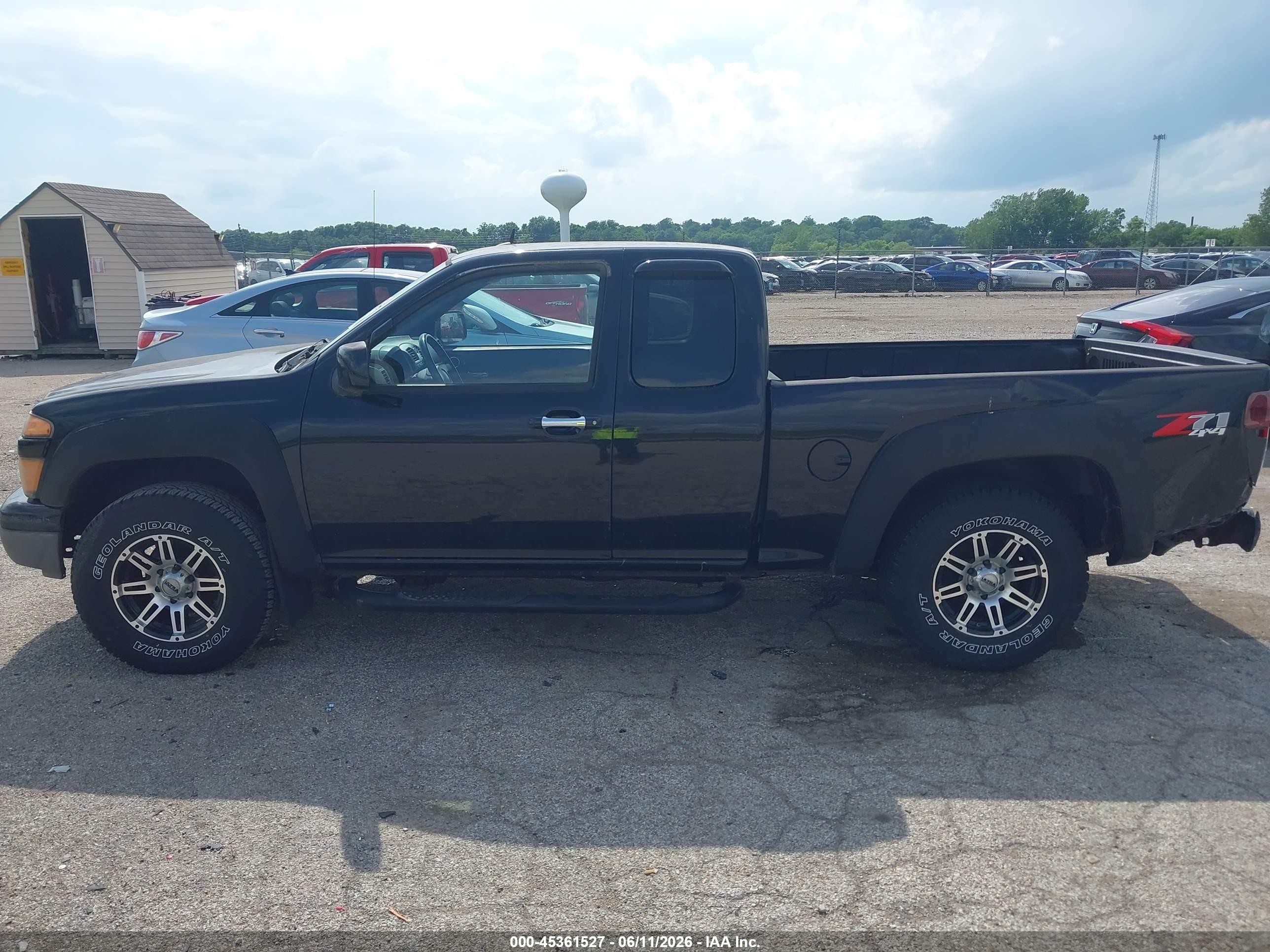 2011 Chevrolet Colorado 1lt Black vin: 1GCJTCF96B8107089