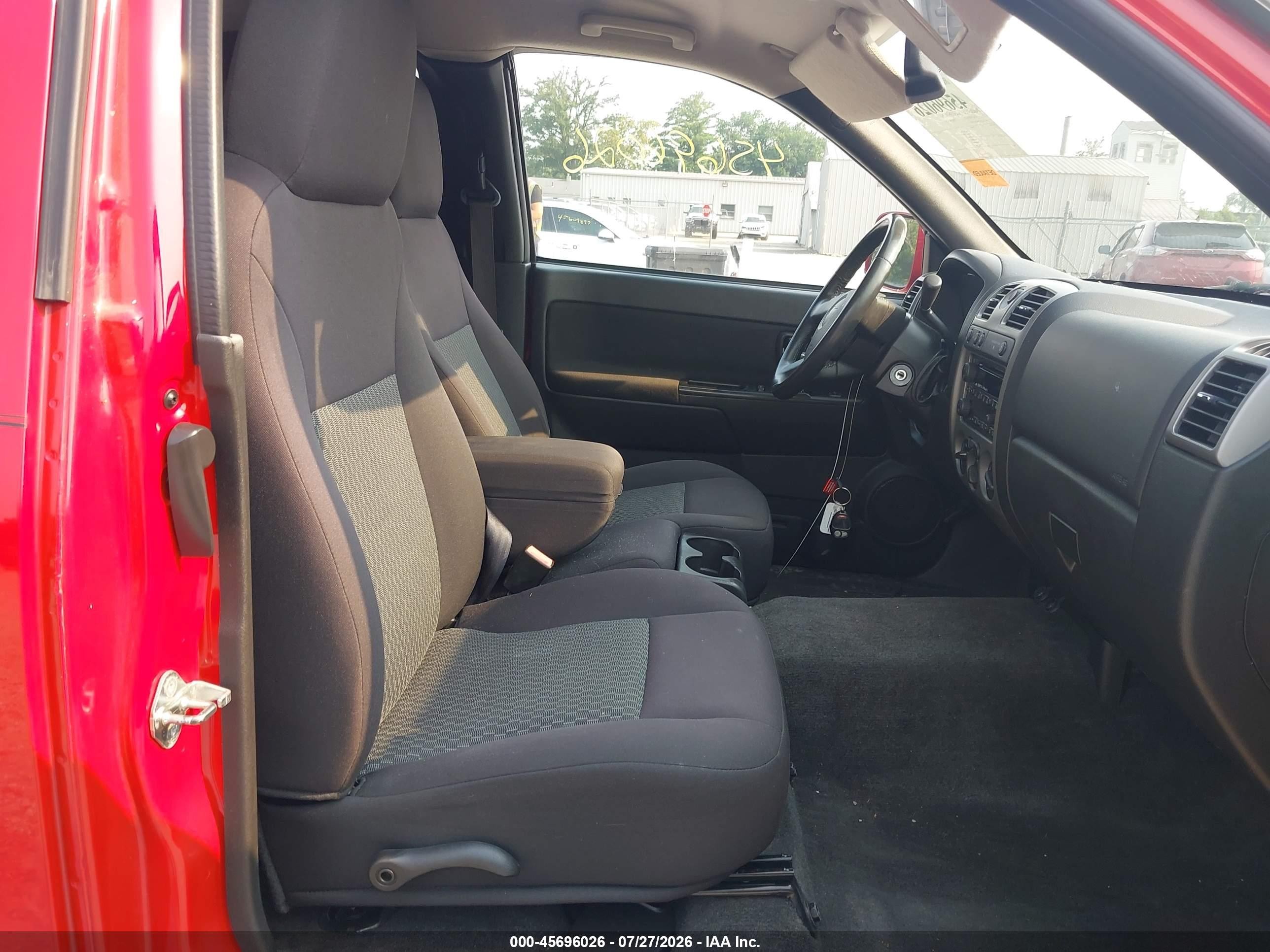 2012 Chevrolet Colorado Lt W/1lt Red vin: 1GCJTCF96C8141406