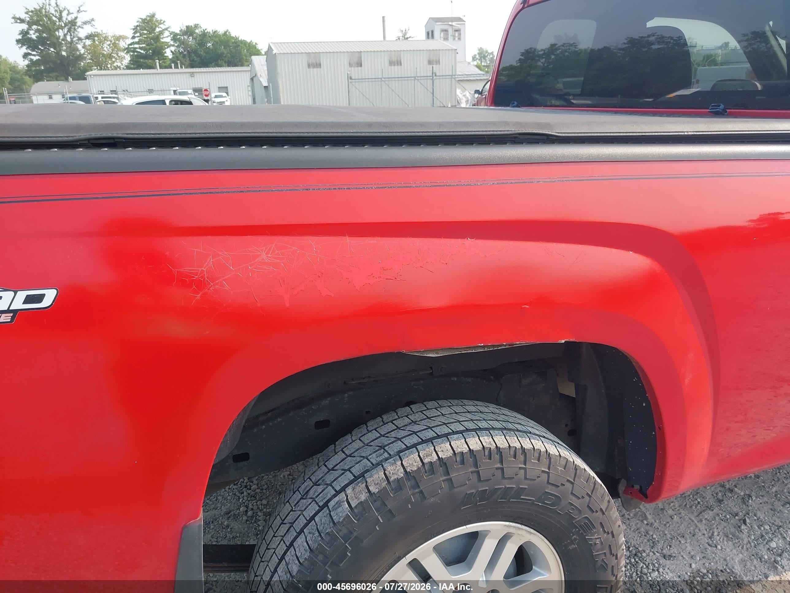 2012 Chevrolet Colorado Lt W/1lt Red vin: 1GCJTCF96C8141406