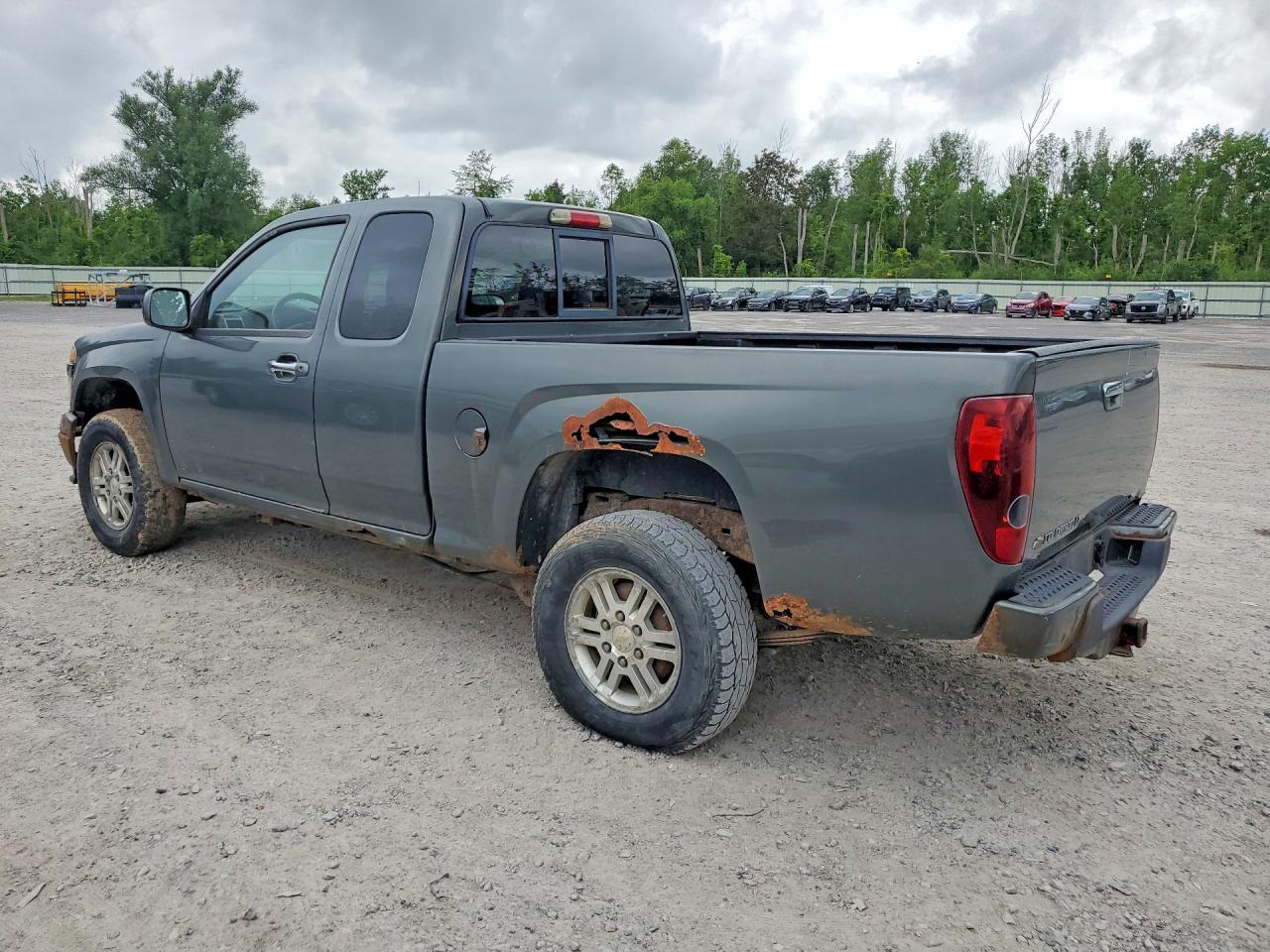 2011 Chevrolet Colorado Lt Gray vin: 1GCJTCF99B8103067