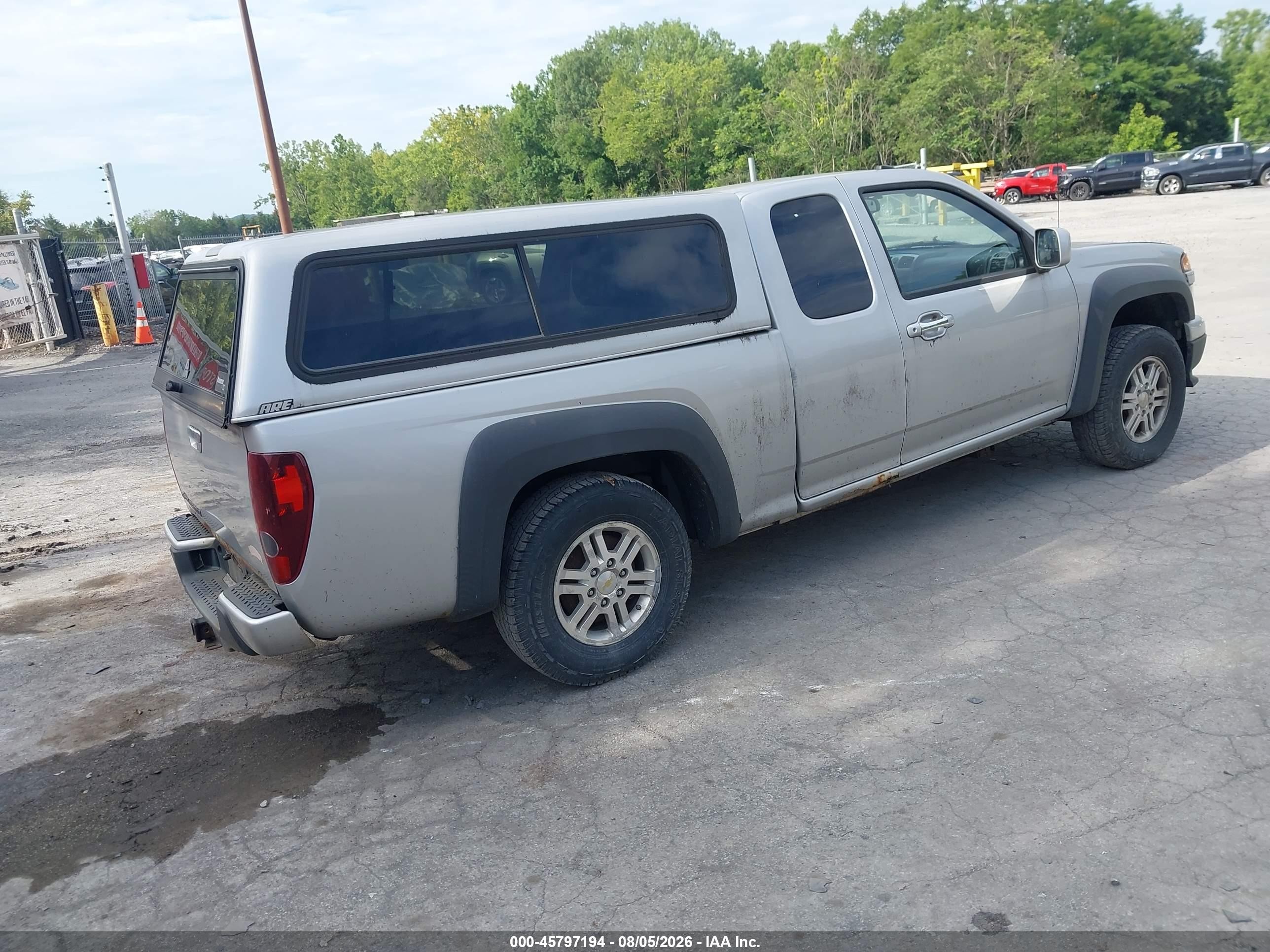 2012 Chevrolet Colorado Lt W/1lt Gray vin: 1GCJTCFE0C8165181