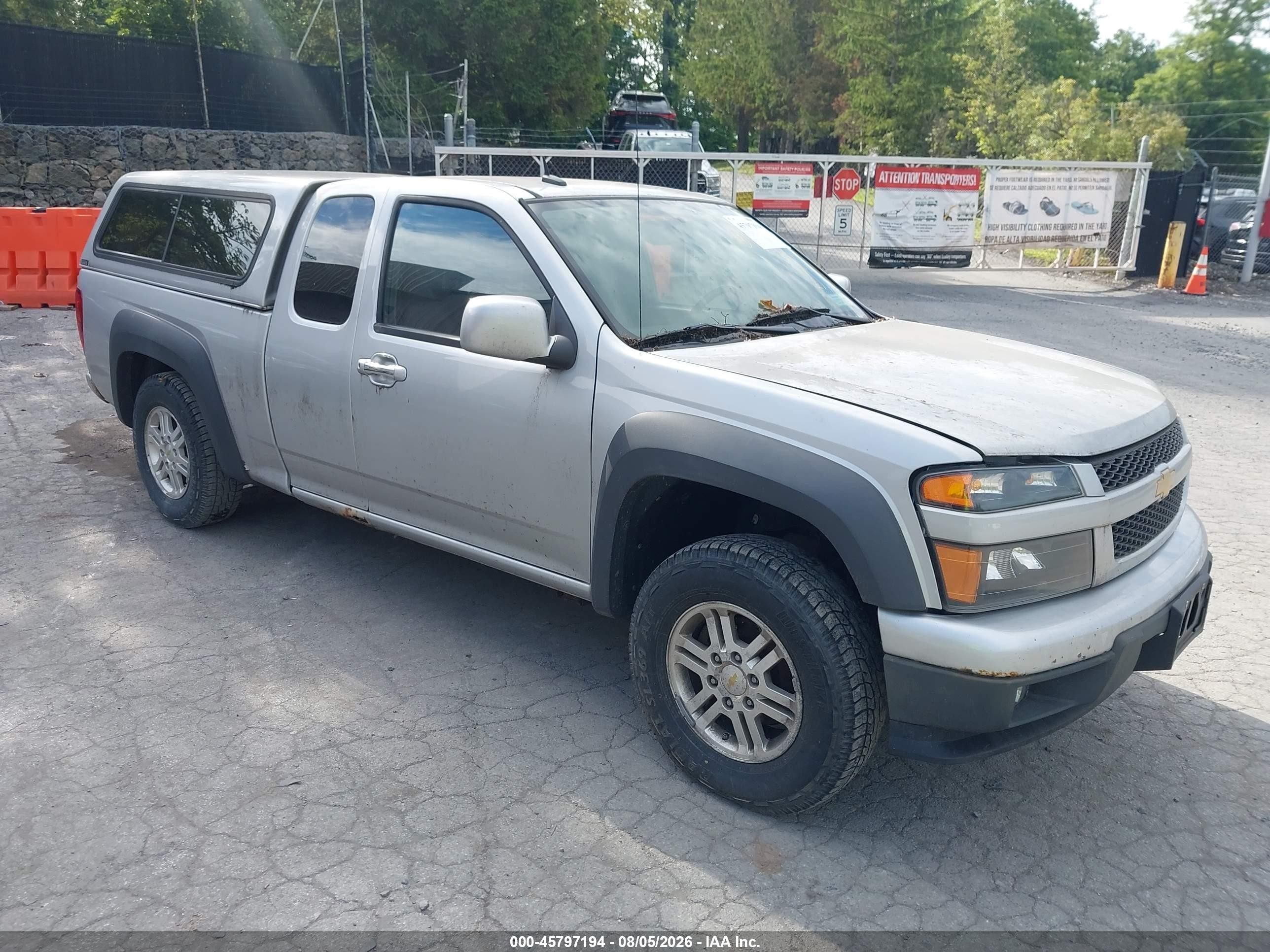 2012 Chevrolet Colorado Lt W/1lt Gray vin: 1GCJTCFE0C8165181