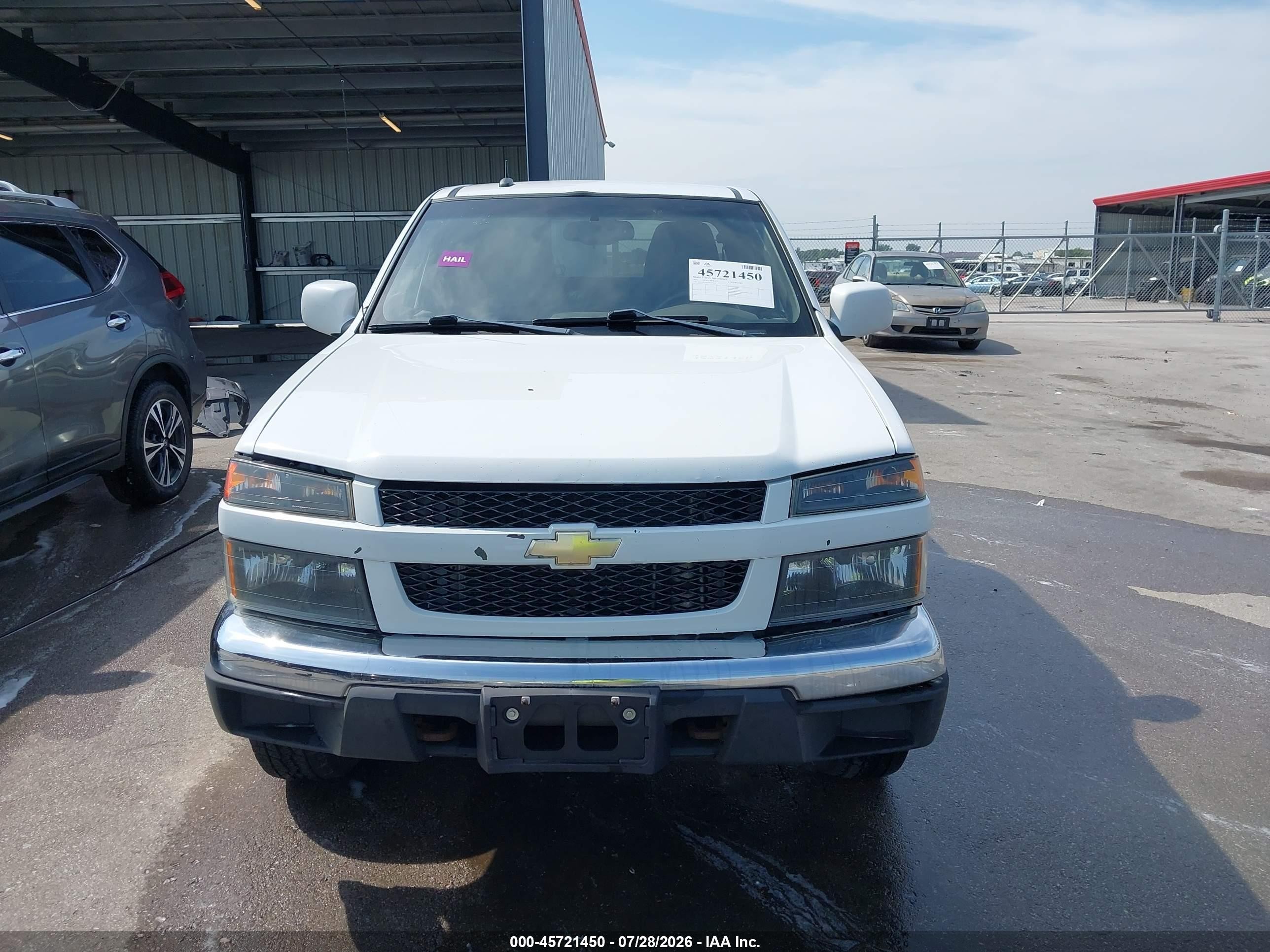 2012 Chevrolet Colorado Lt W/1lt White vin: 1GCJTCFE1C8137955