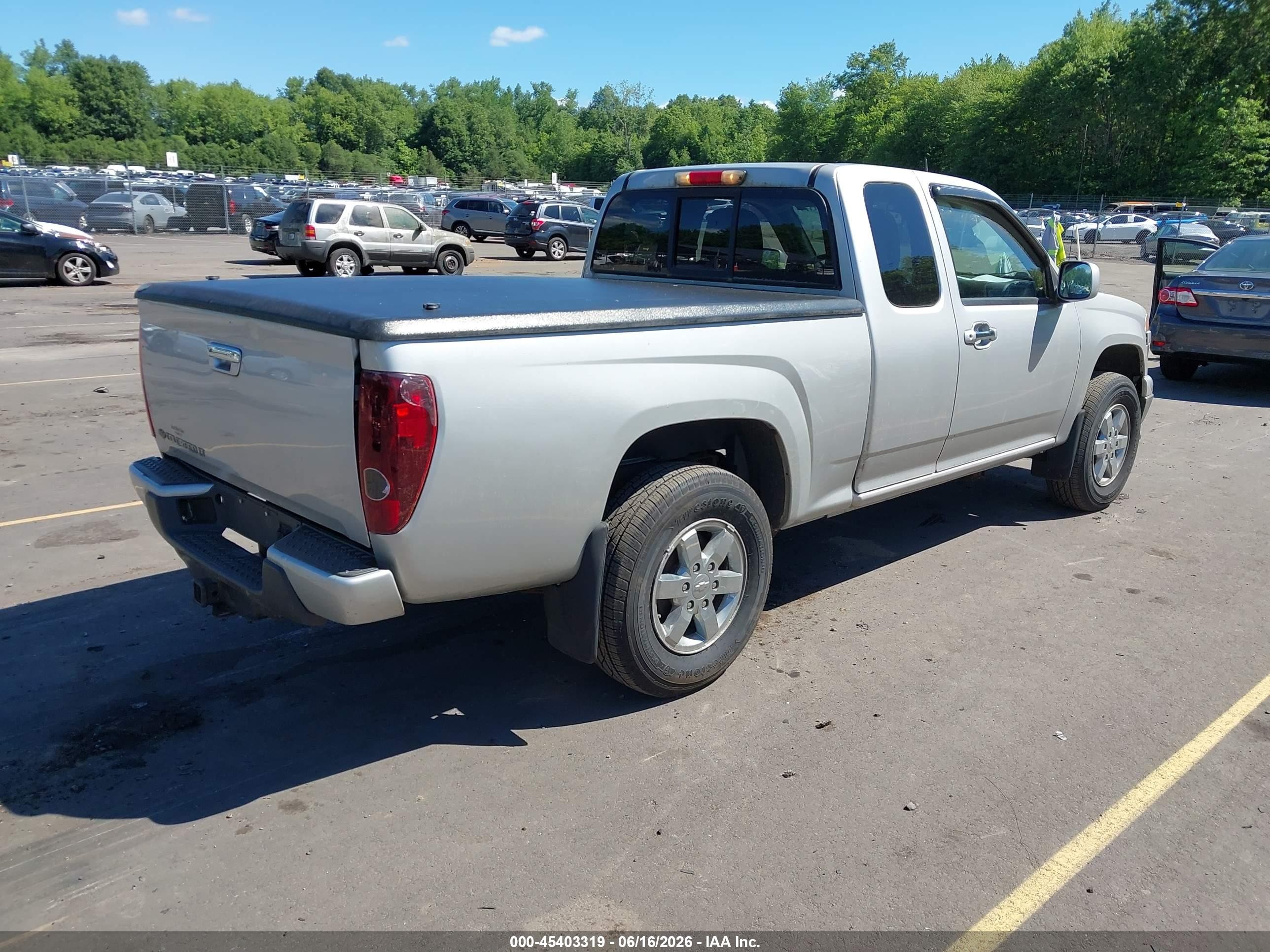 2011 Chevrolet Colorado 1lt Silver vin: 1GCJTCFE2B8122024