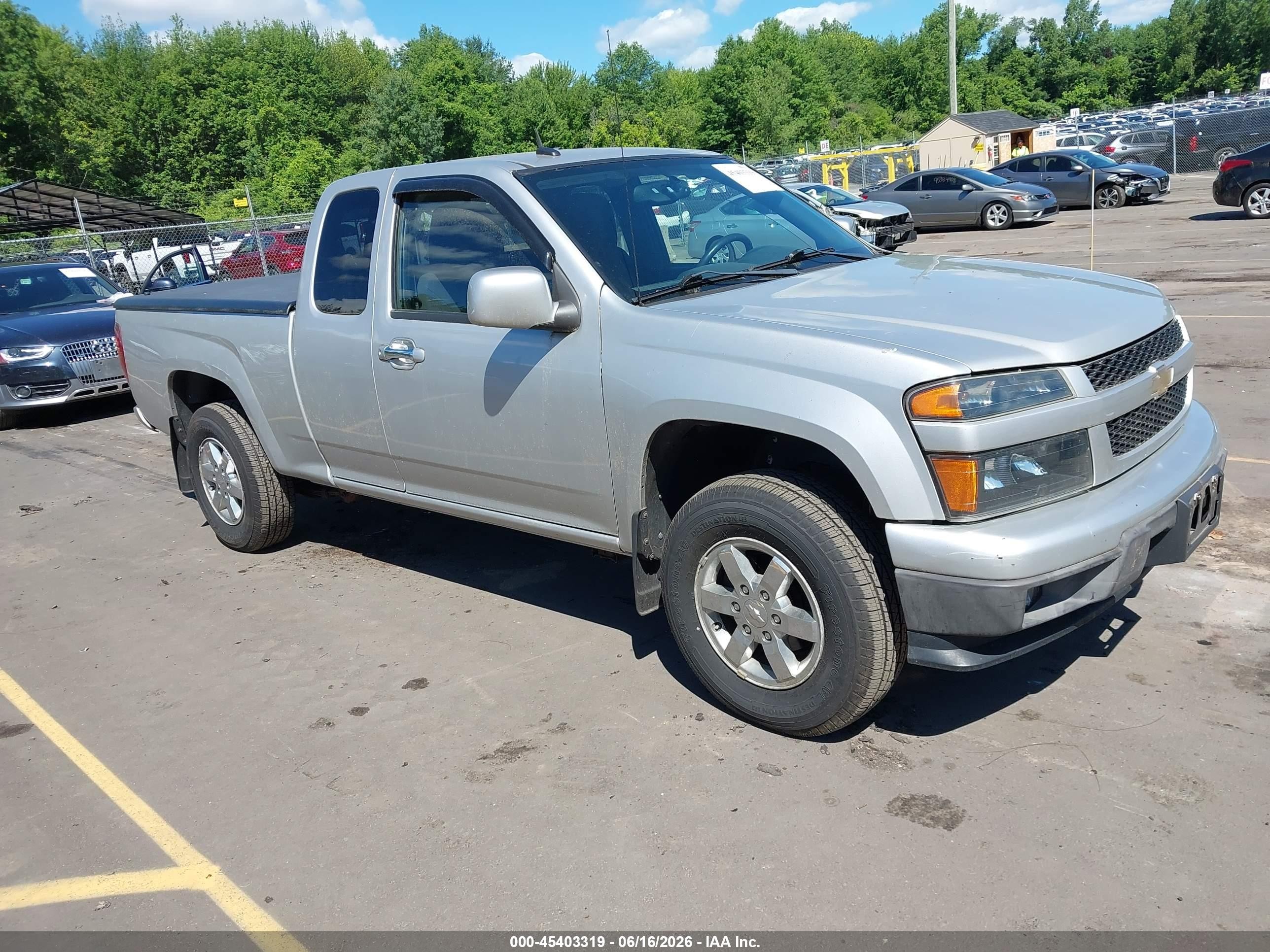 2011 Chevrolet Colorado 1lt Silver vin: 1GCJTCFE2B8122024