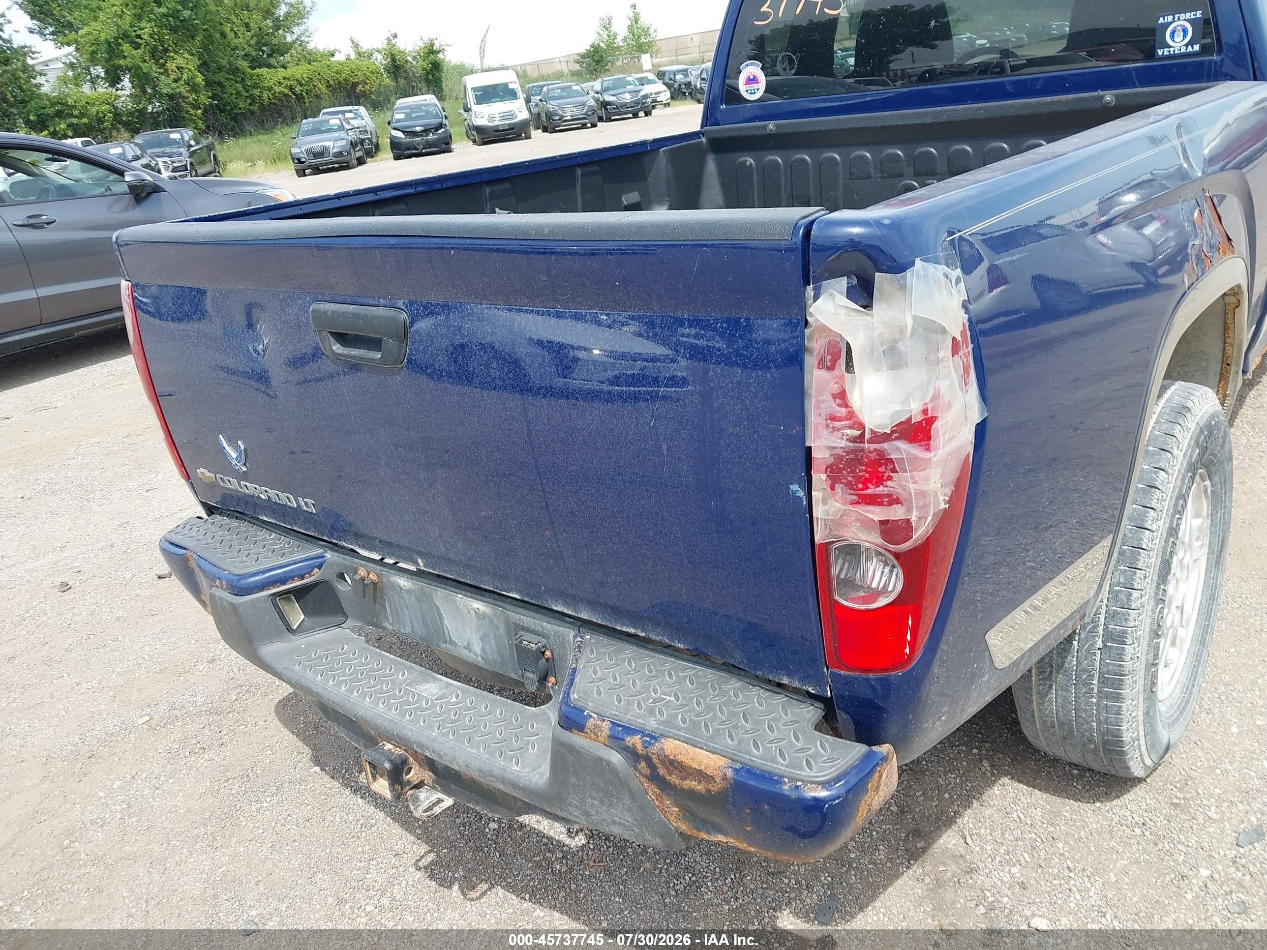 2012 Chevrolet Colorado Lt W/1lt Blue vin: 1GCJTCFE3C8112491