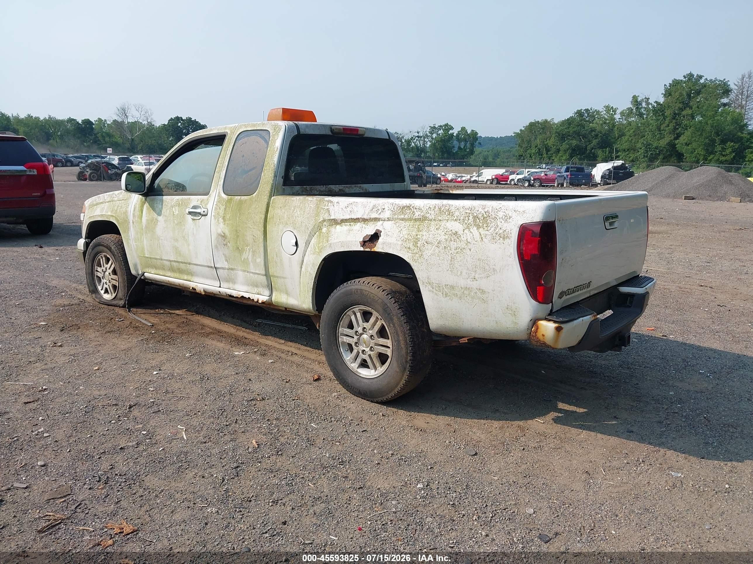2012 Chevrolet Colorado Lt W/1lt White vin: 1GCJTCFE4C8167905