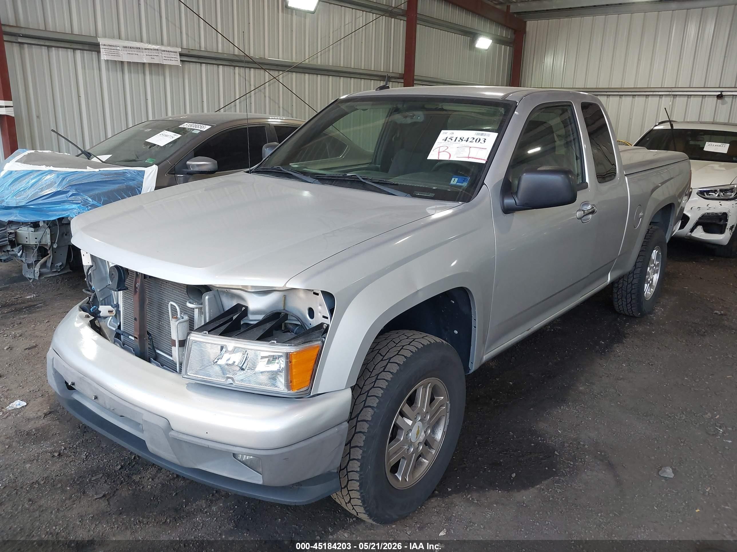 2011 Chevrolet Colorado 1lt Серый vin: 1GCJTCFE8B8125090