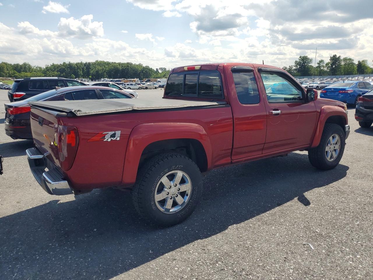 2011 Chevrolet Colorado Lt Maroon vin: 1GCJTDFE0B8122660