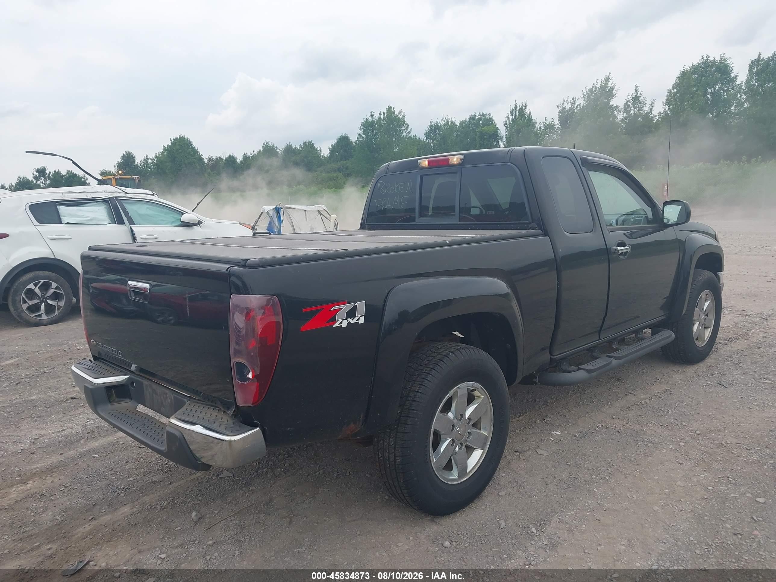 2011 Chevrolet Colorado 2lt Black vin: 1GCJTDFE5B8104025