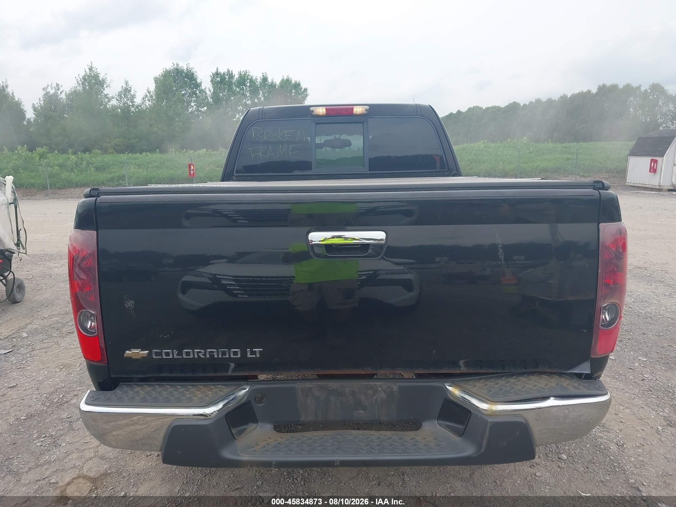 2011 Chevrolet Colorado 2lt Black vin: 1GCJTDFE5B8104025