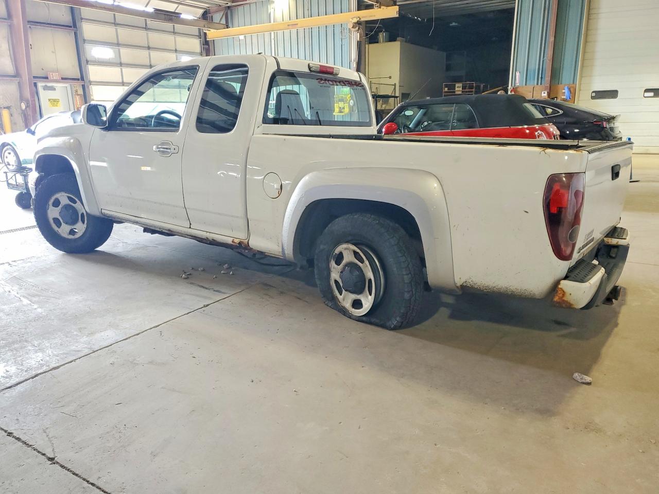 2010 Chevrolet Colorado White vin: 1GCKTBD96A8148483