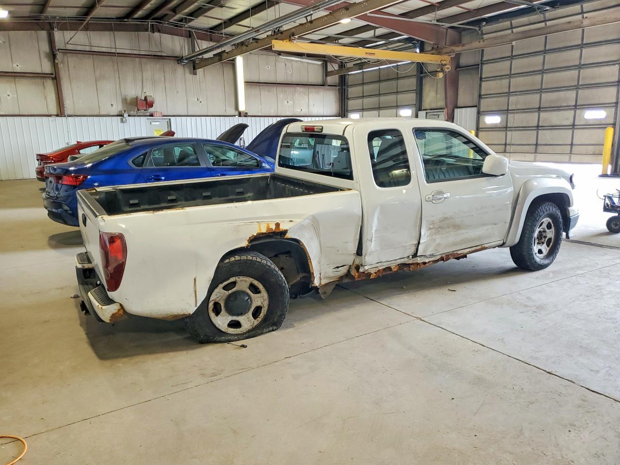 2010 Chevrolet Colorado White vin: 1GCKTBD96A8148483