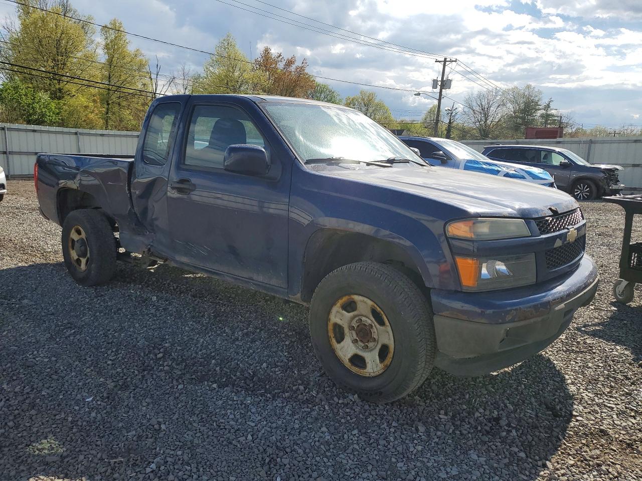 2010 Chevrolet Colorado Blue vin: 1GCKTBD9XA8138426