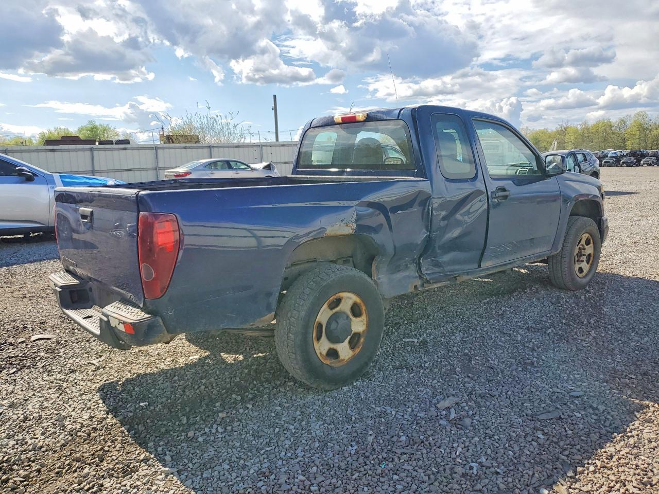 2010 Chevrolet Colorado Blue vin: 1GCKTBD9XA8138426