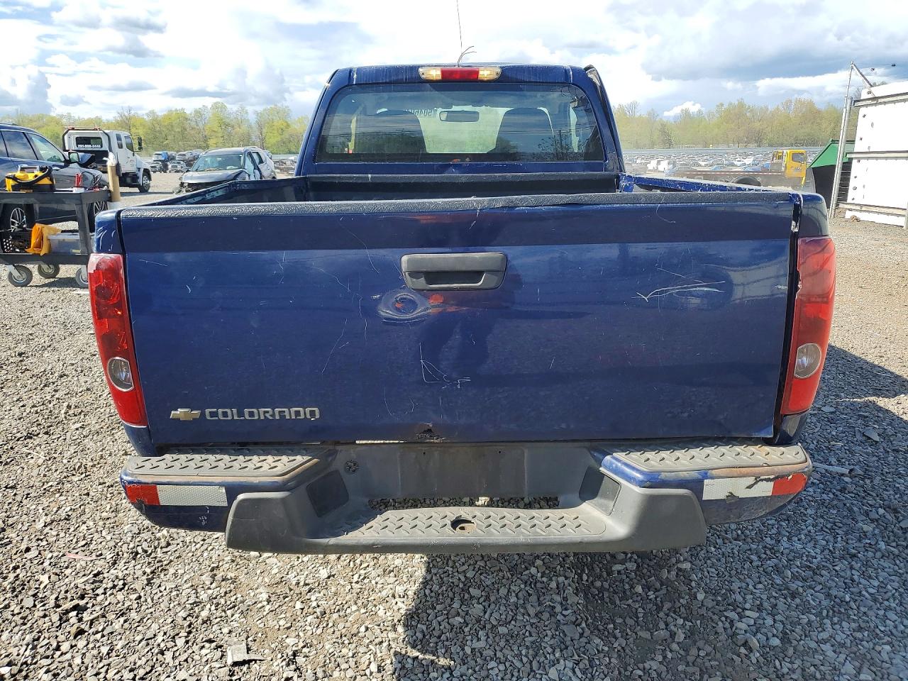 2010 Chevrolet Colorado Blue vin: 1GCKTBD9XA8138426