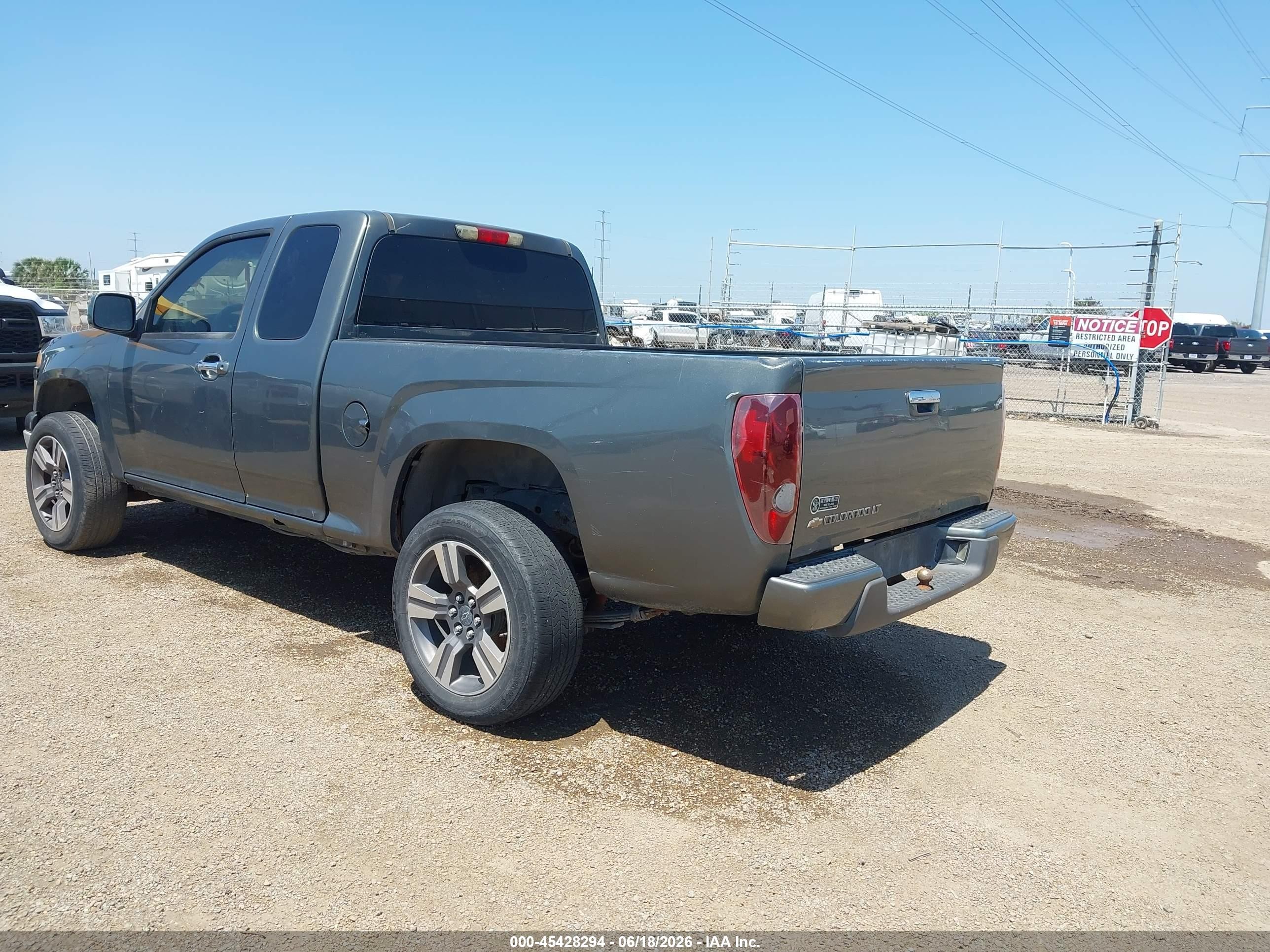 2010 Chevrolet Colorado 1lt Gray vin: 1GCKTCDE4A8129790