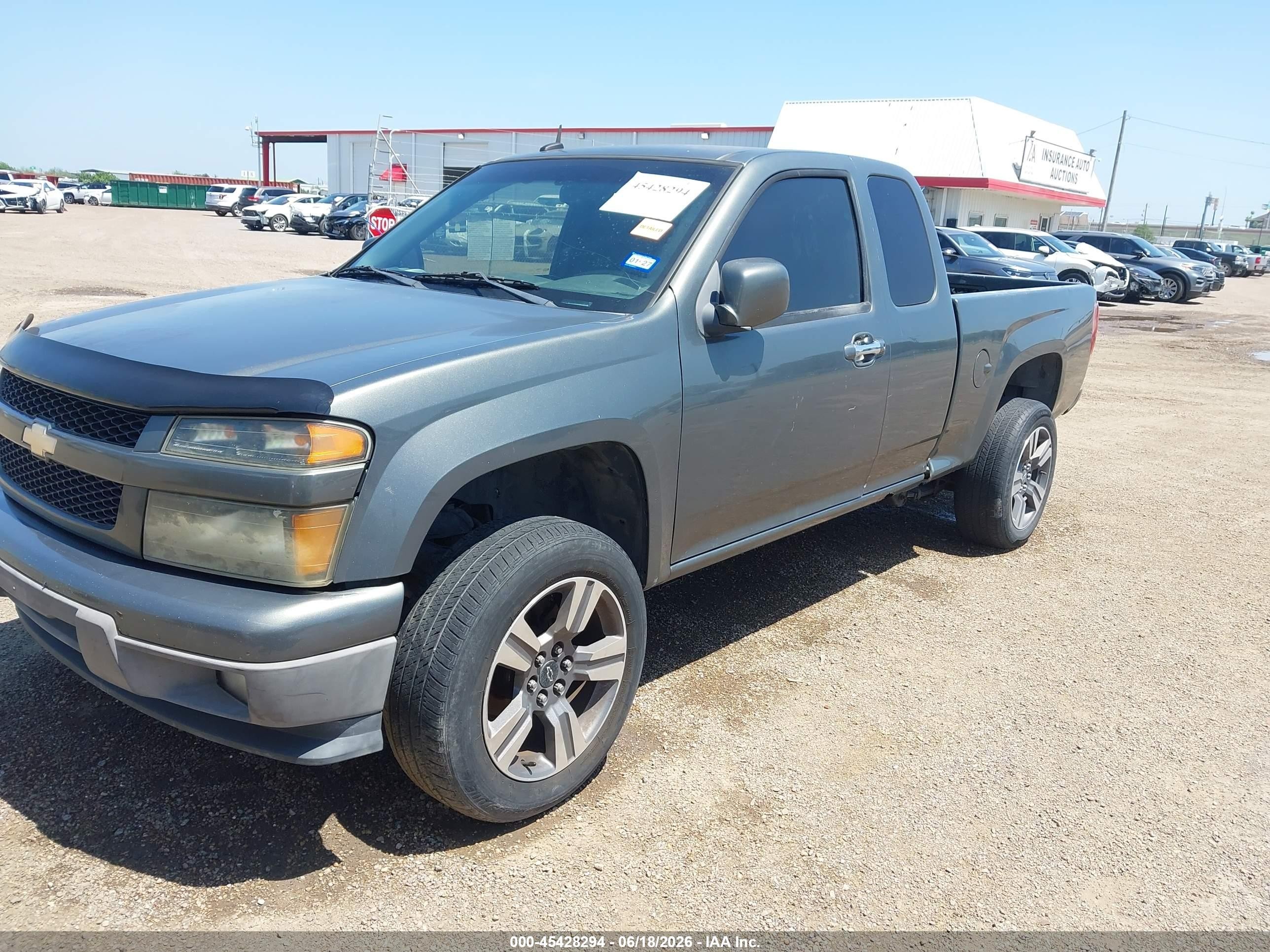 2010 Chevrolet Colorado 1lt Gray vin: 1GCKTCDE4A8129790